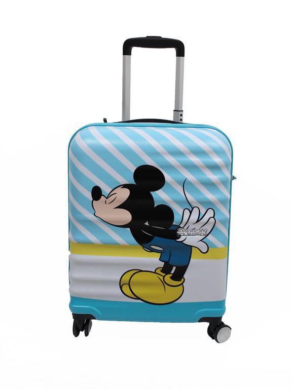 American Tourister Handbag Disney Mickey Mouse  31c031001 Mickey Blue Kiss In Multi