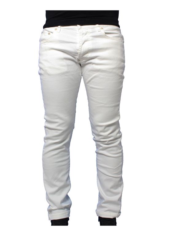 Blauer - 100 Jeans 5 Pockets White Optical Blup034026017 In White