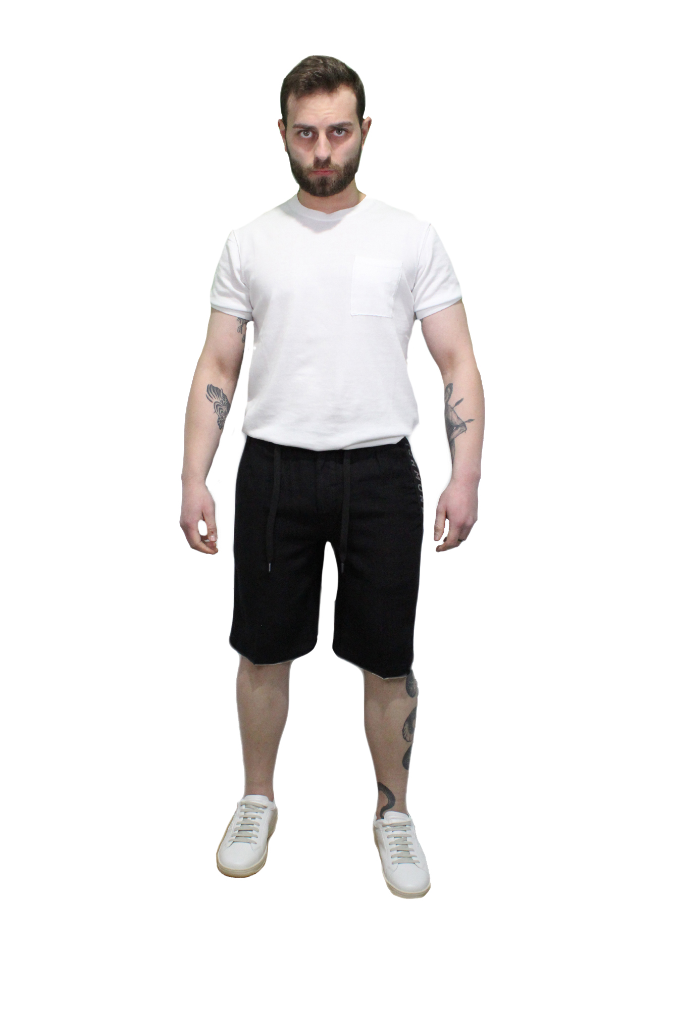 John Richmond - Bermuda Black Ump23132be In Black
