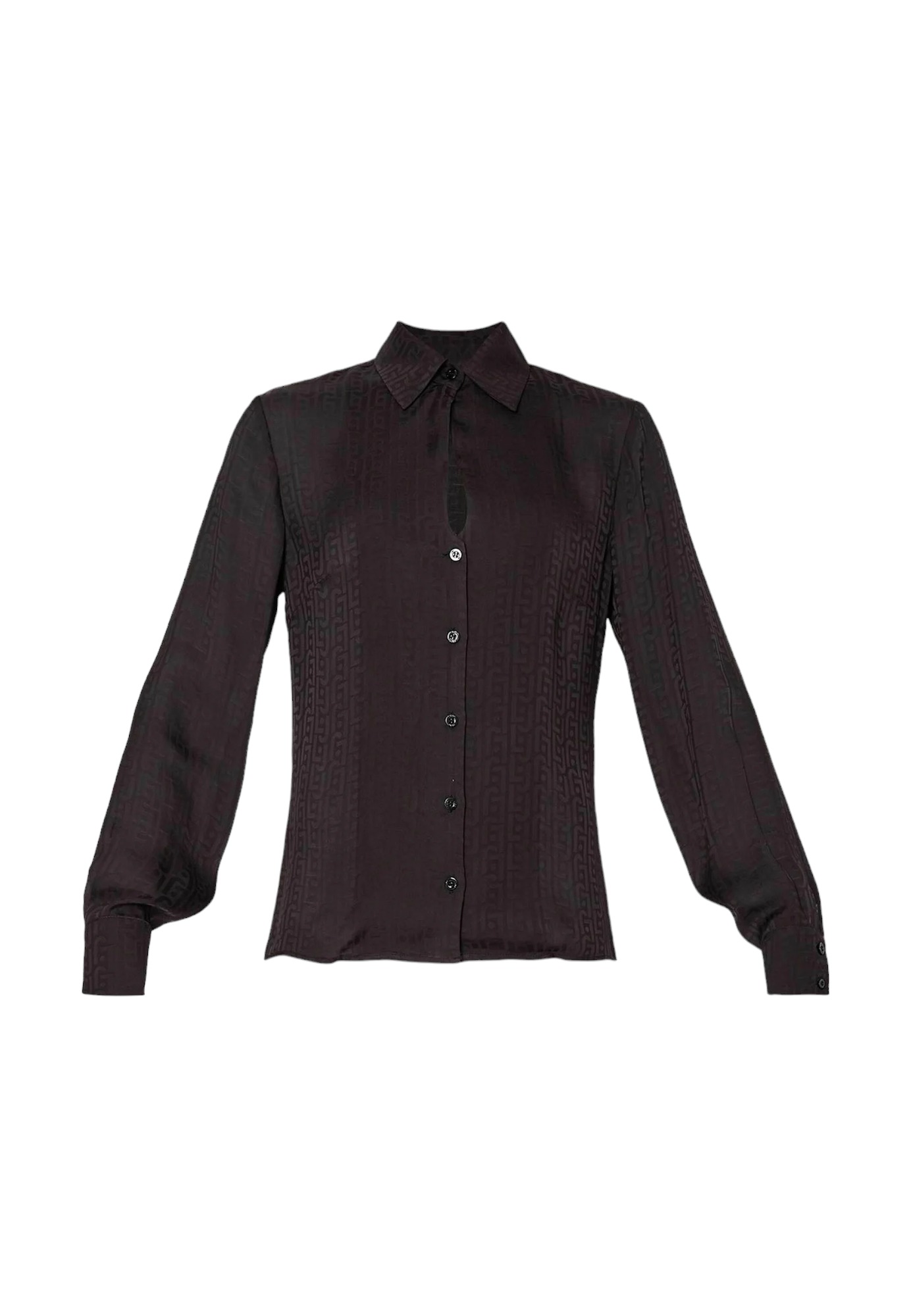 Liujo Liu.jo - U9076 Black Shirt Logo Mf3312t3702 In Brown