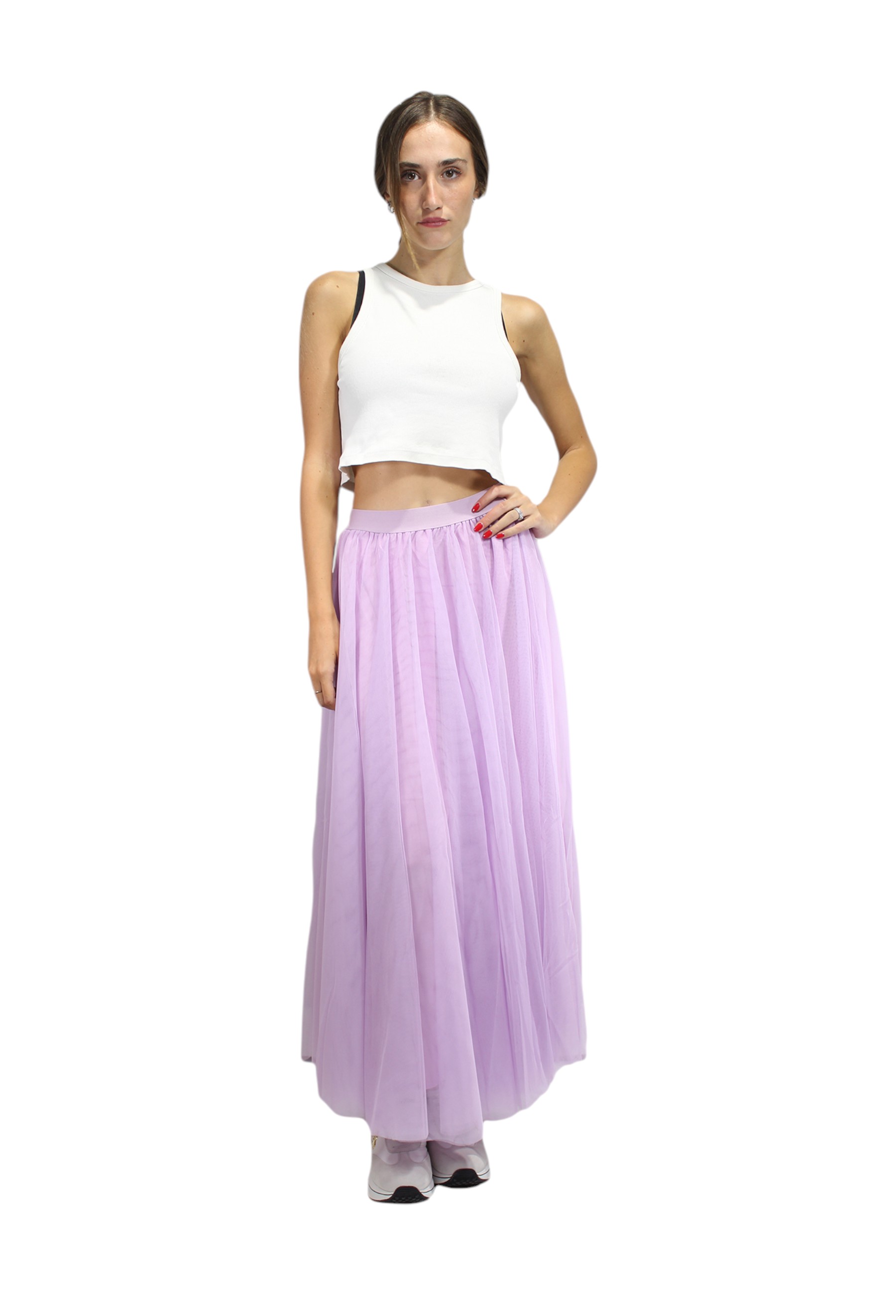 Twinset - 10769 Glicine Skirt 232li2mmm In Purple