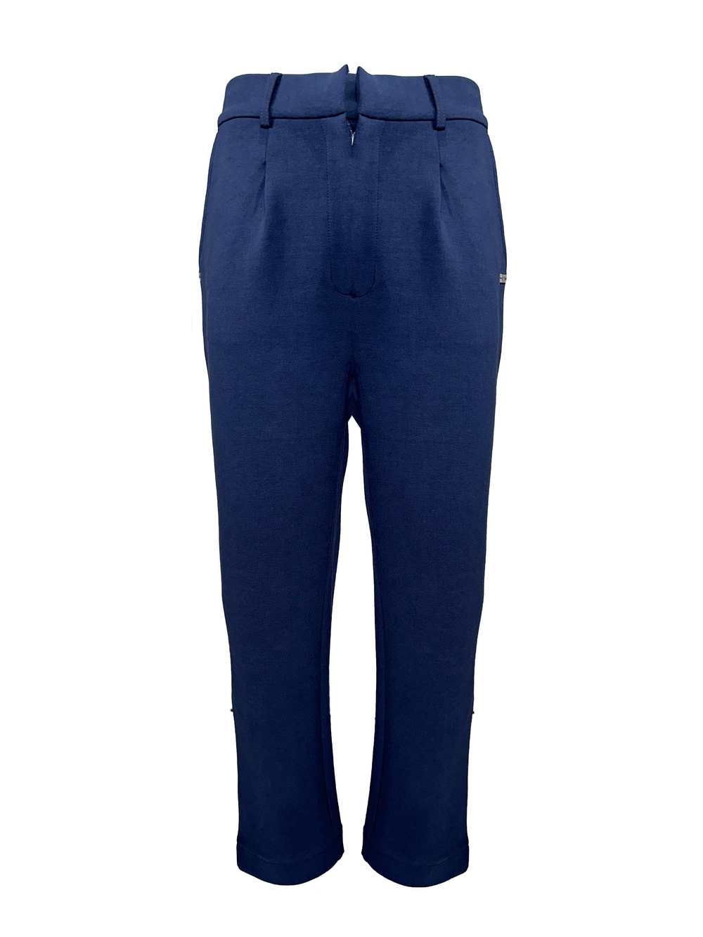 Sun 68 Sun68 - 07 Navy Pants F43210 In Animal Print