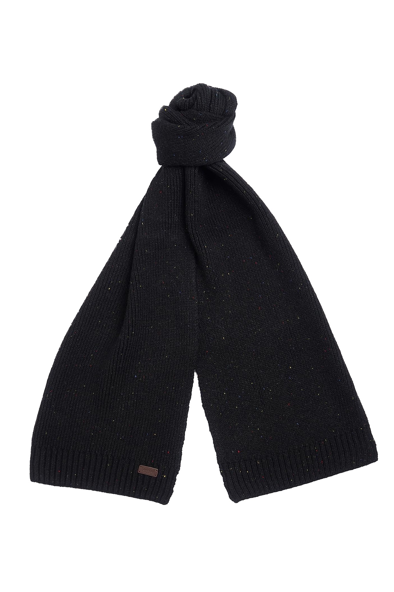 Barbour - Bk31 Beanie & Scarf Black Mgs0047 In Black