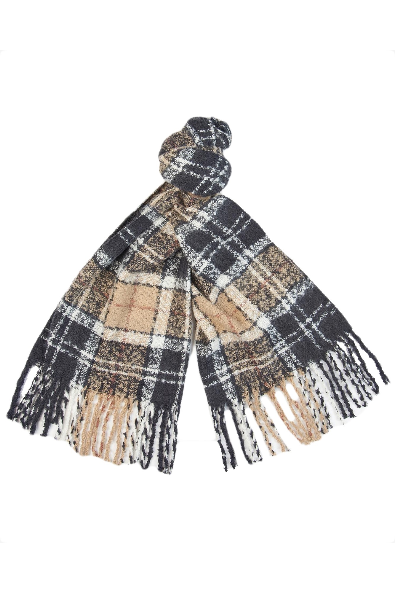 Barbour - Be71 Beanie & Scarf Rosewood LGS0077