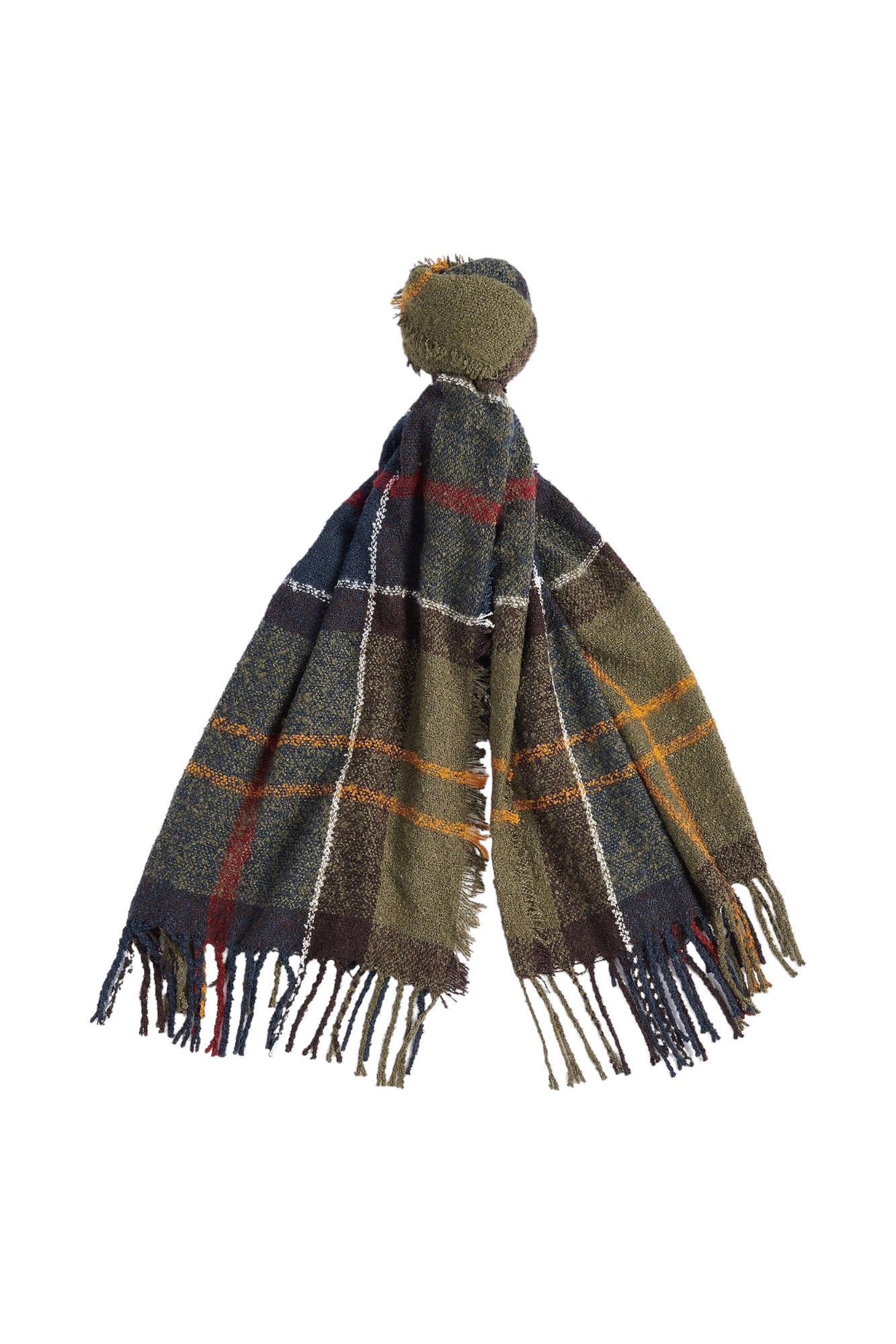 Barbour - Tn11 Scarf Classic Lsc0130 In Green
