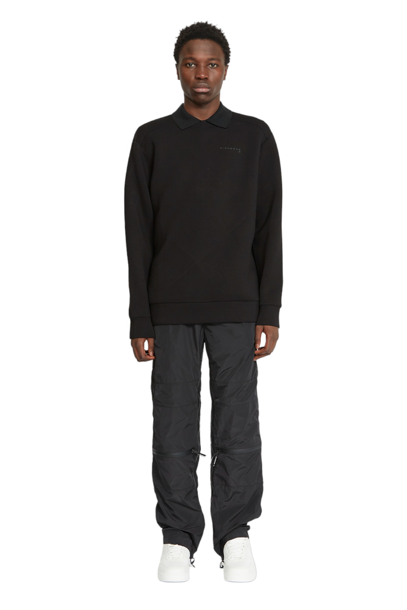 John Richmond - Sweatshirt Black Uma23141fe In Black