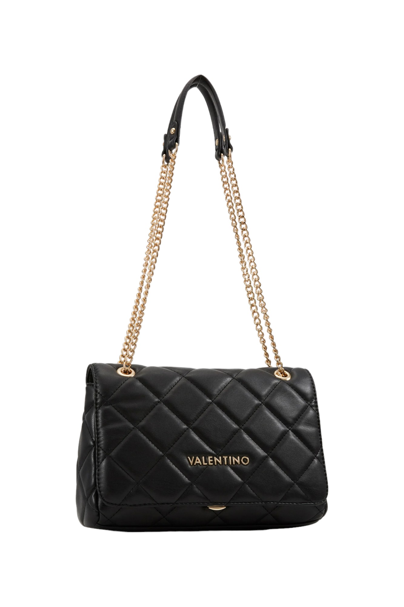 Valentino - 001 Black Vbs3k02r Shoulder Strap In Black