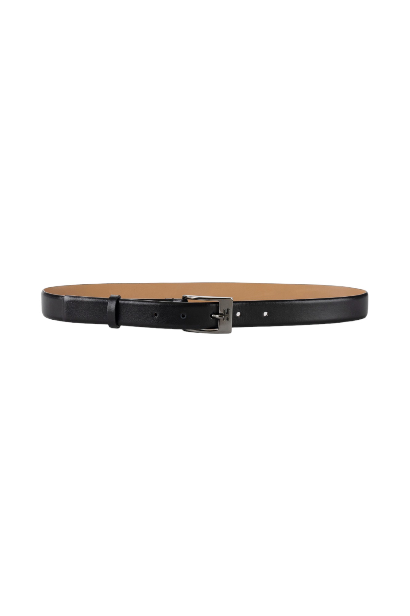 Elisabetta Franchi - 110 Black Belt Ct19s42e2 In Black