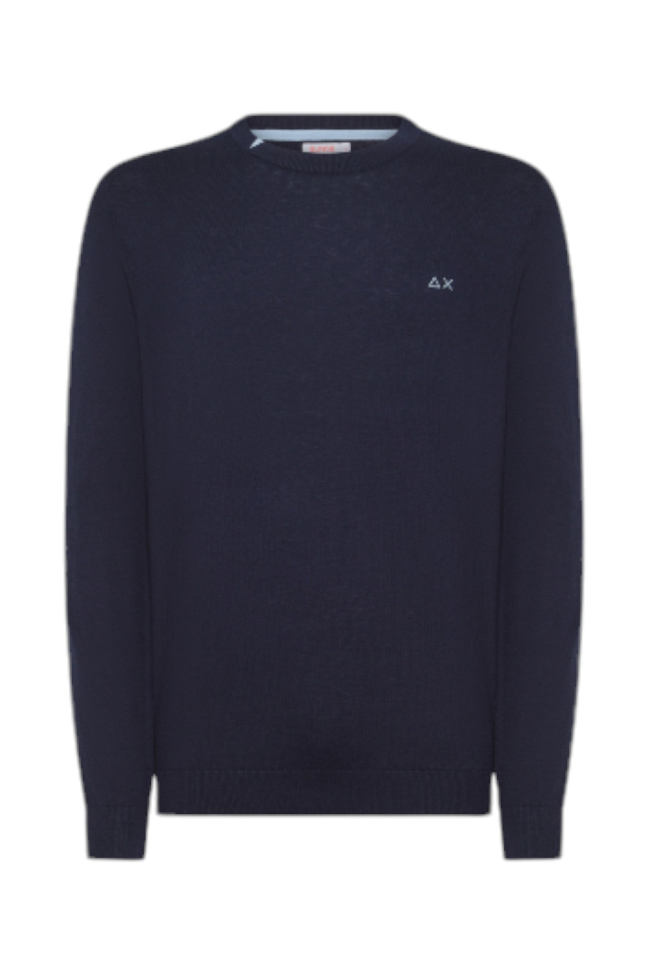 Sun 68 Men's Long Sleeves Sun68 K44101 Navy Blue In Multi