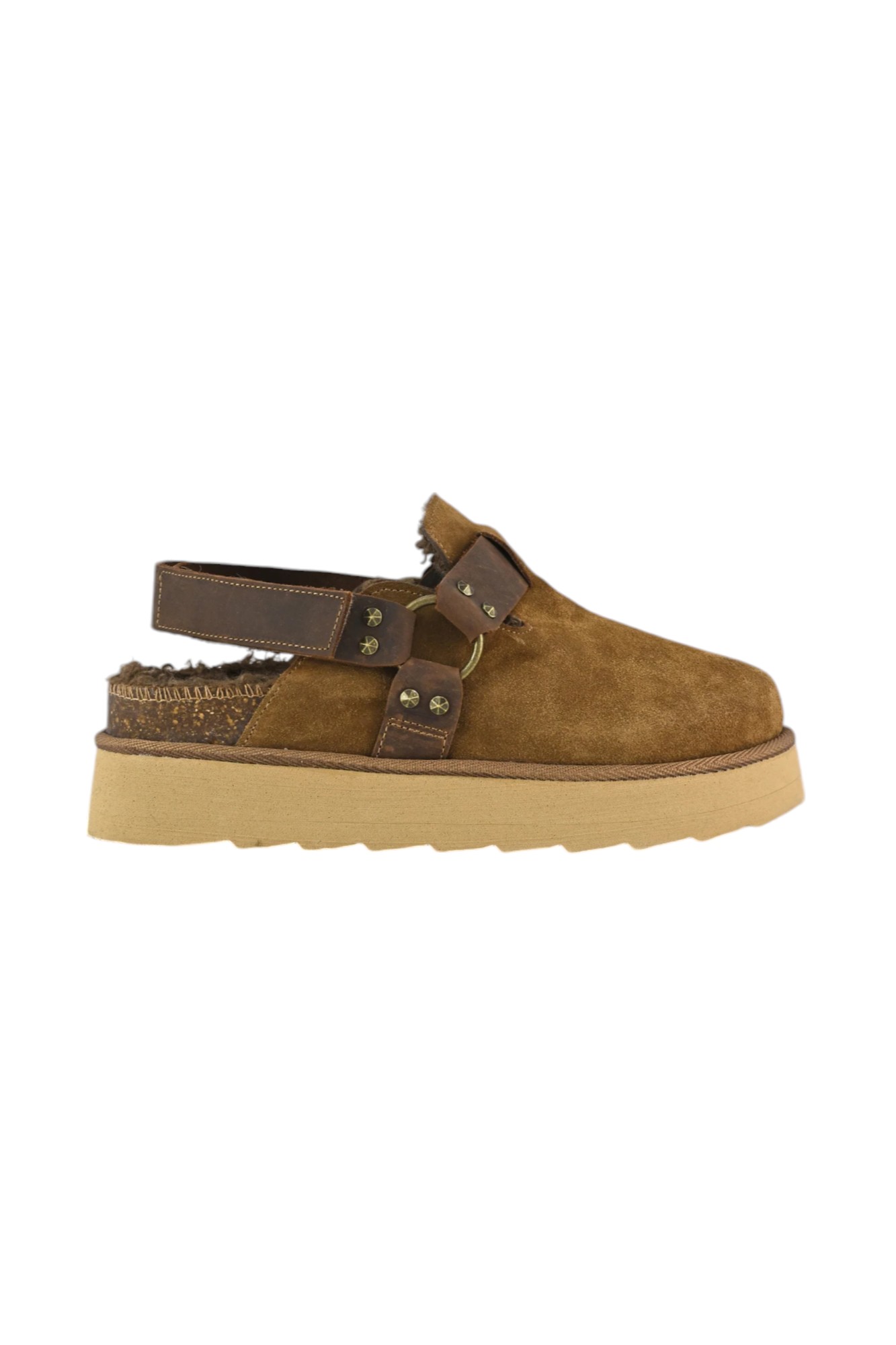 Colors Of California Sabot Woman  Hcstormy50 Cognac In Brown