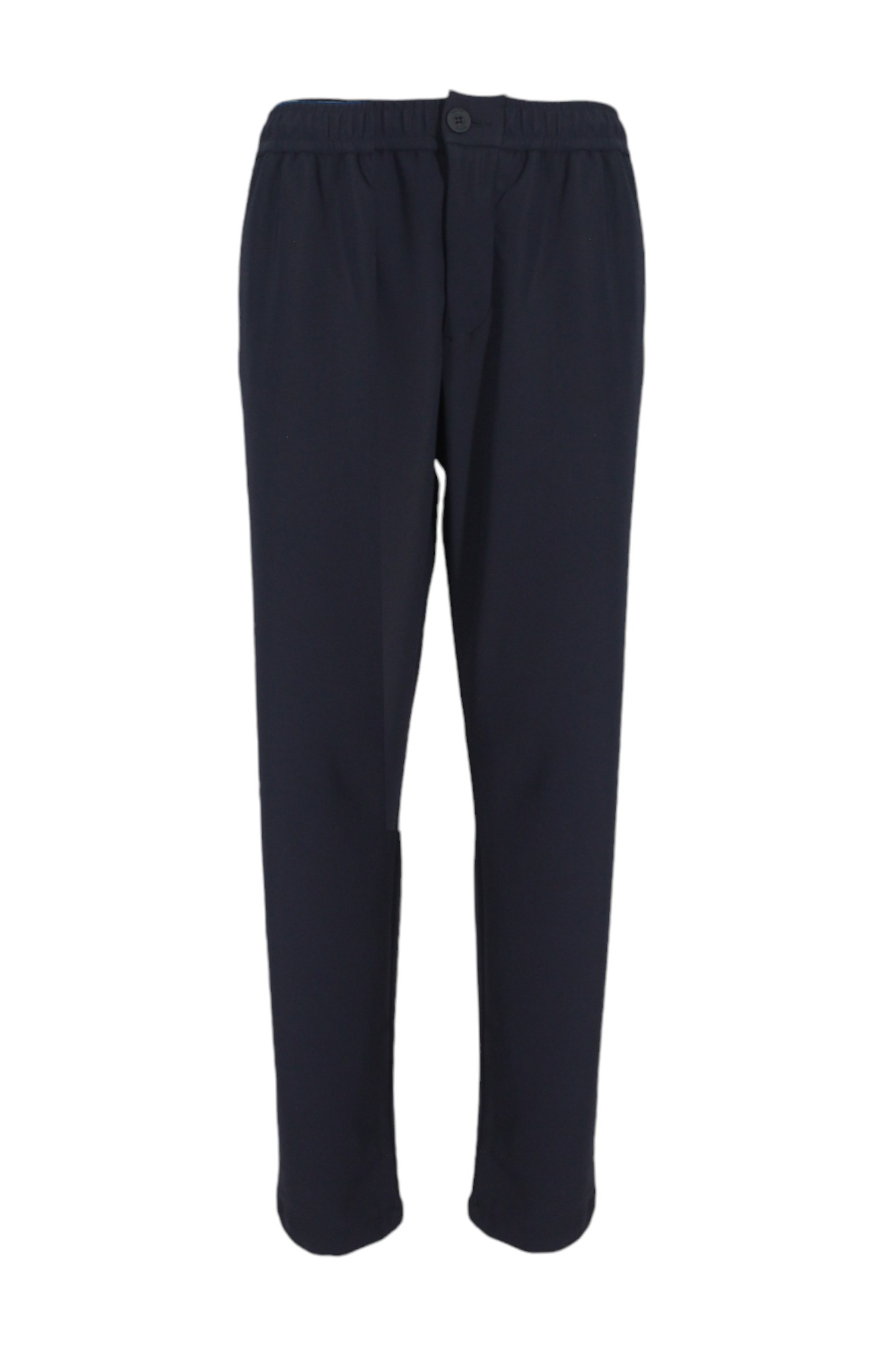 Suns Men's Trousers  Pts53013u Dark Blue In Metallic