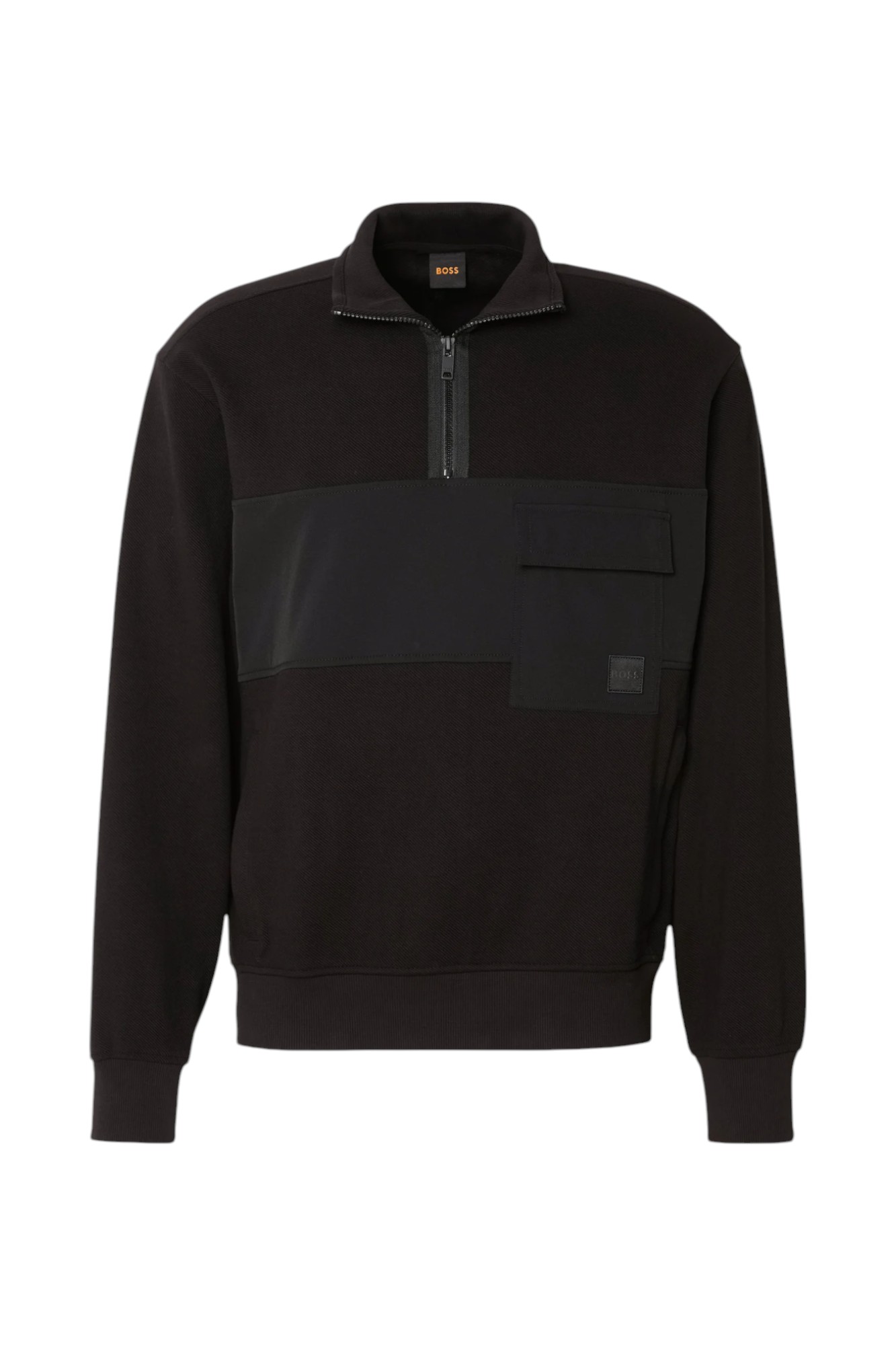 Hugo Boss Men's Sweatshirt Boss 50531262 Black In Black