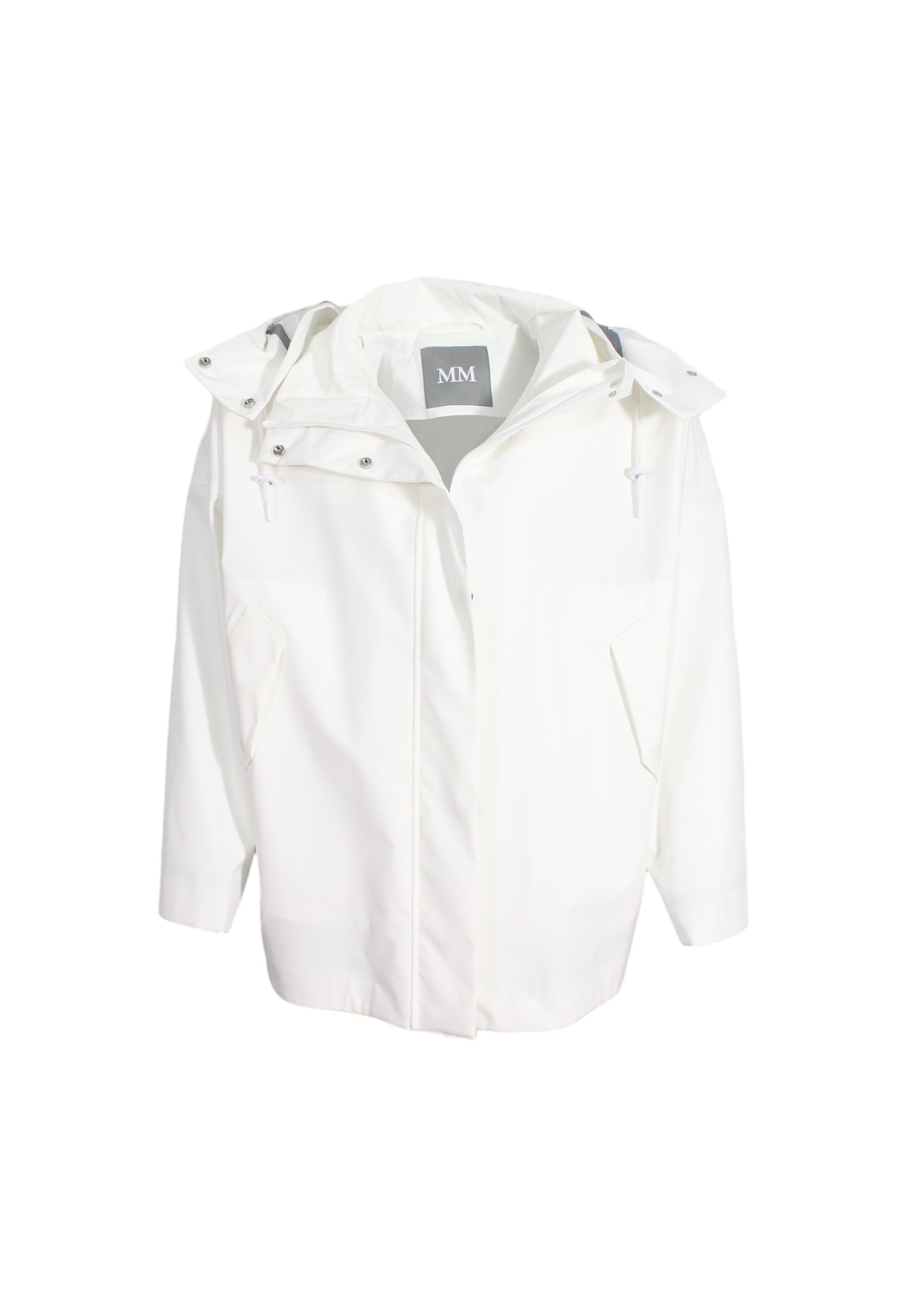 Max Mara Raincoat In White