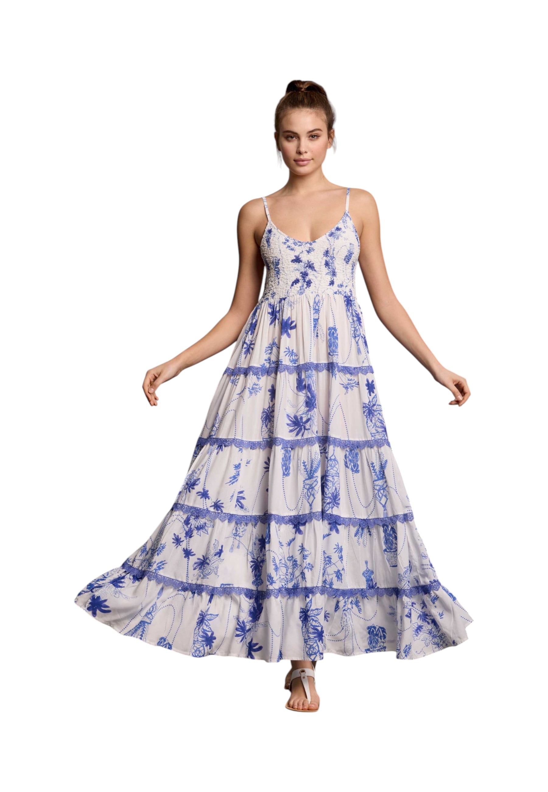Women's Dress Iconique IC25082 Multicolor