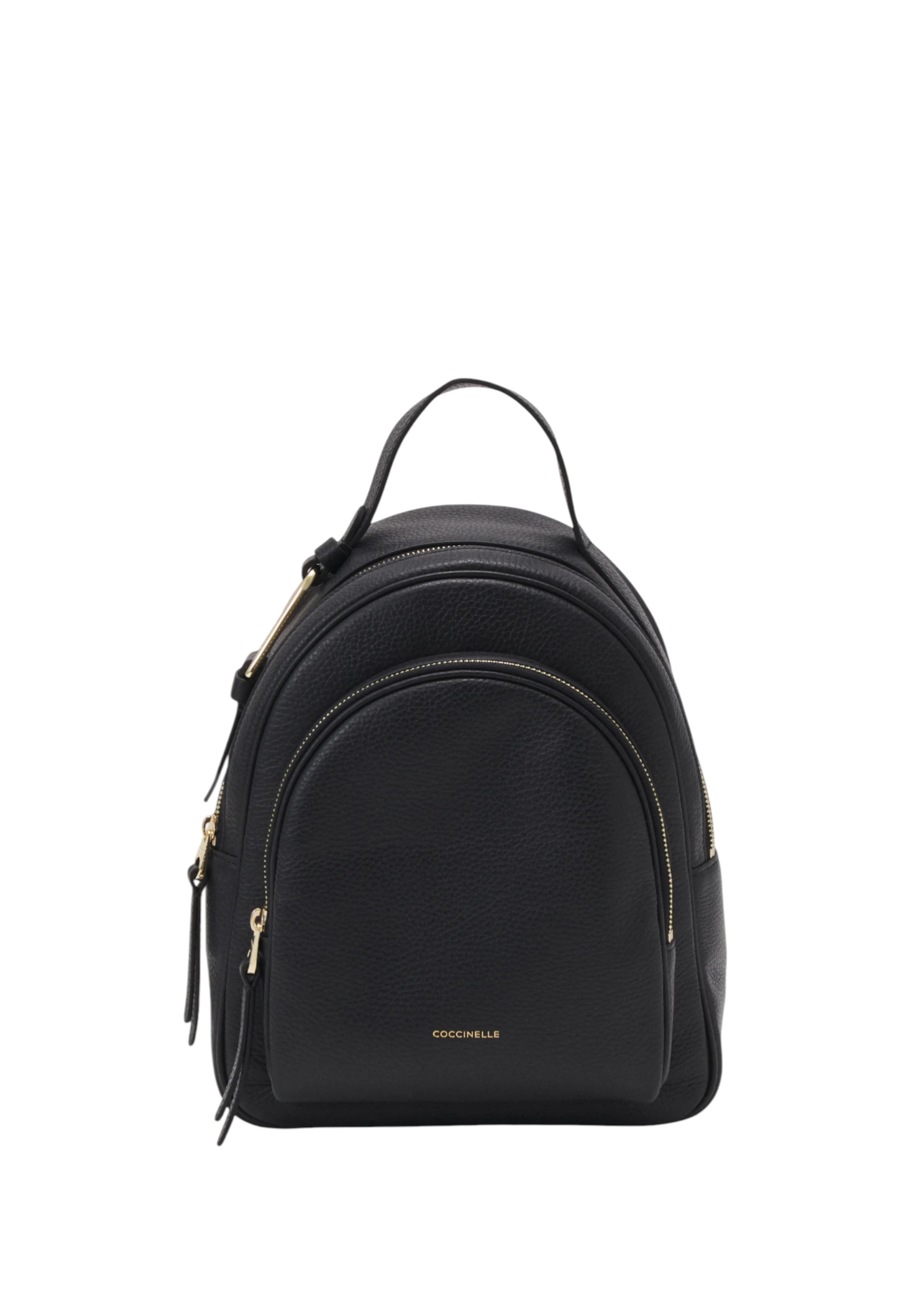 Coccinelle Backpack Woman Noir In Black
