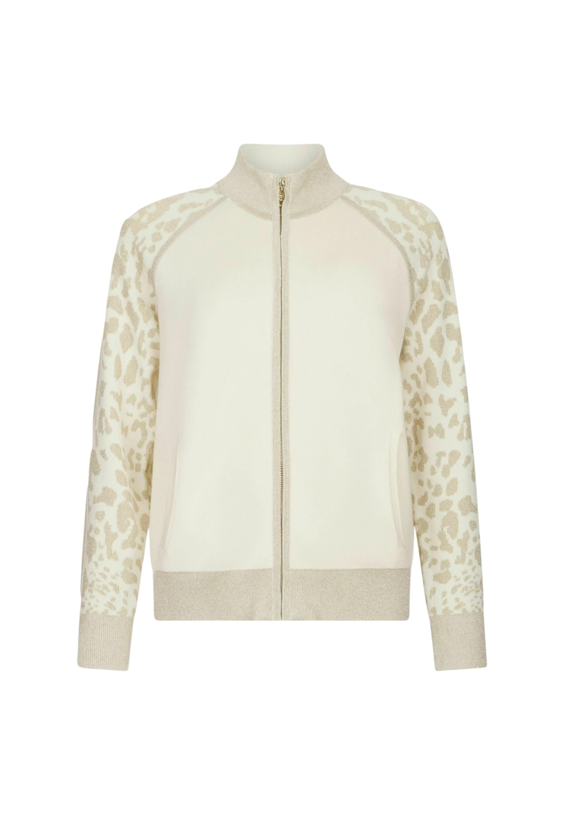 Liujo-sport Cardigan Women Liu Jo Tf5171ms49i White Milk/gold In White