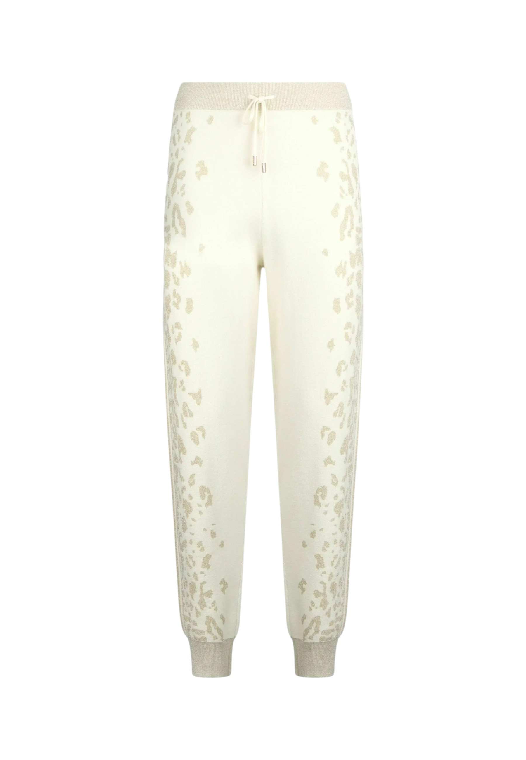 Liujo-sport Women's Trousers Liu Jo Tf5174ms49i White Milk/gold In White