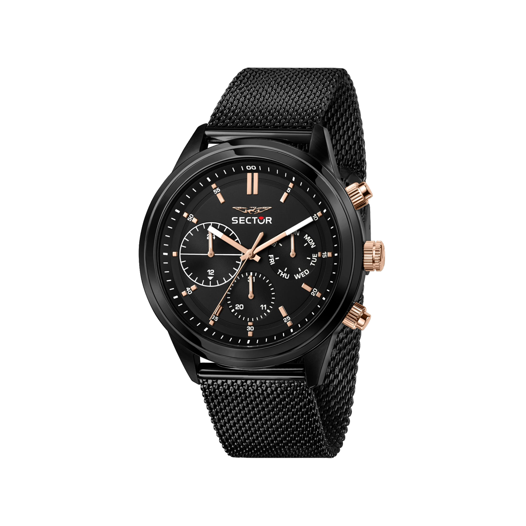 Sector Man  R3253540002 45 Mm In Black