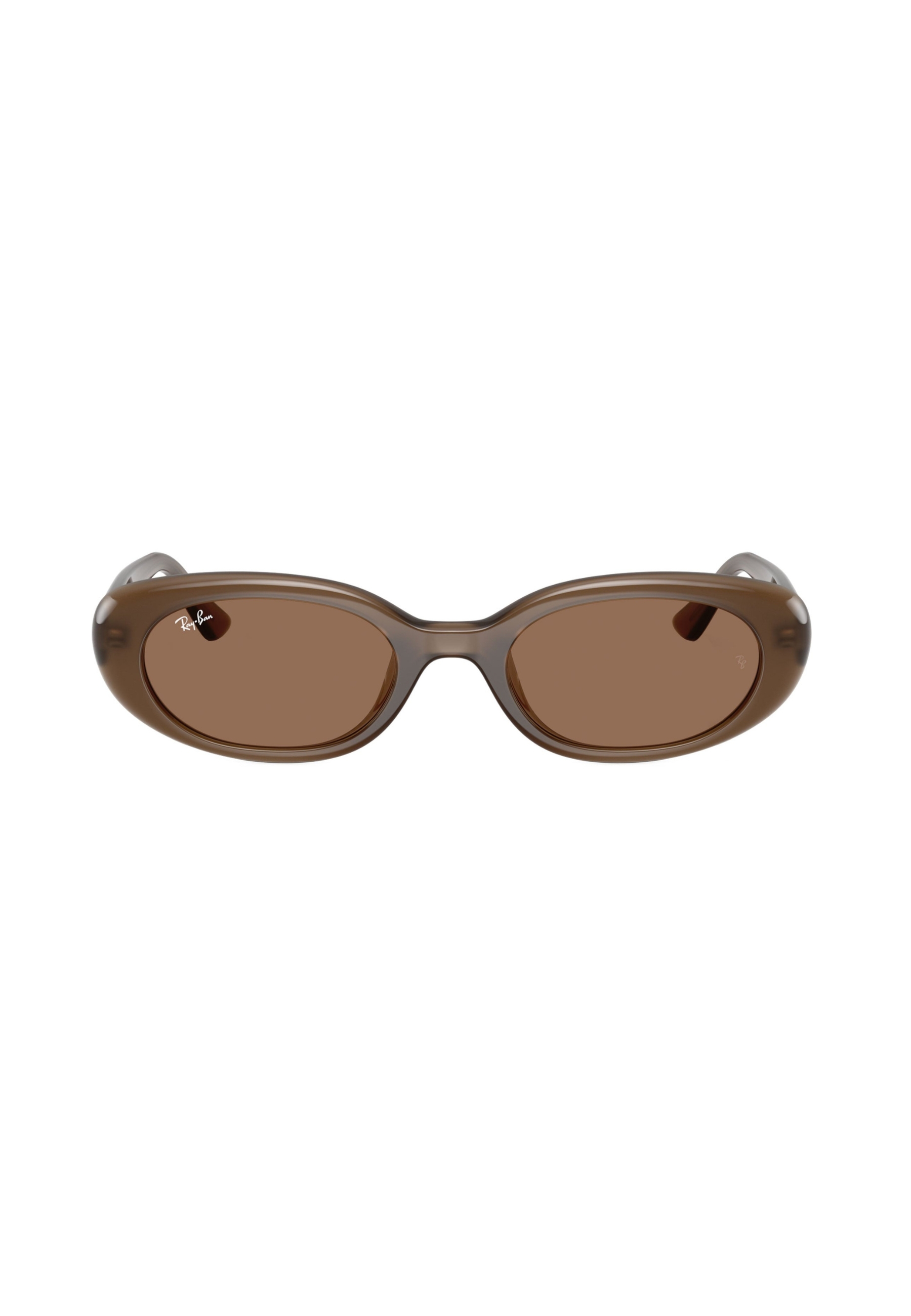 Ray - Ban Unisex Ray - Ban RB4441D 677973 Sonnenbrillen Injiziert Braun Grau Pillow Normal