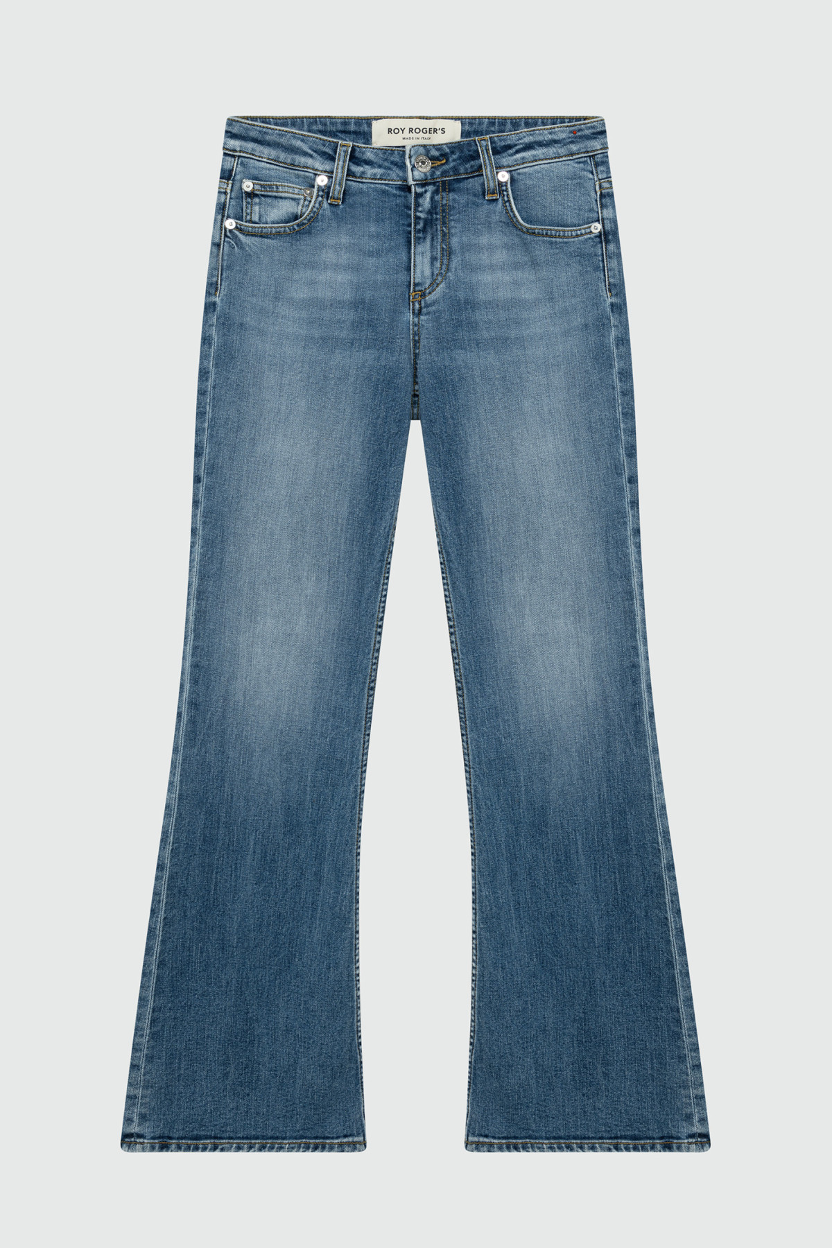Roy Rogers Jeans Woman Roy Roger's New Roy Downtown Rnd90192ce08-3056-c0999 In Blue
