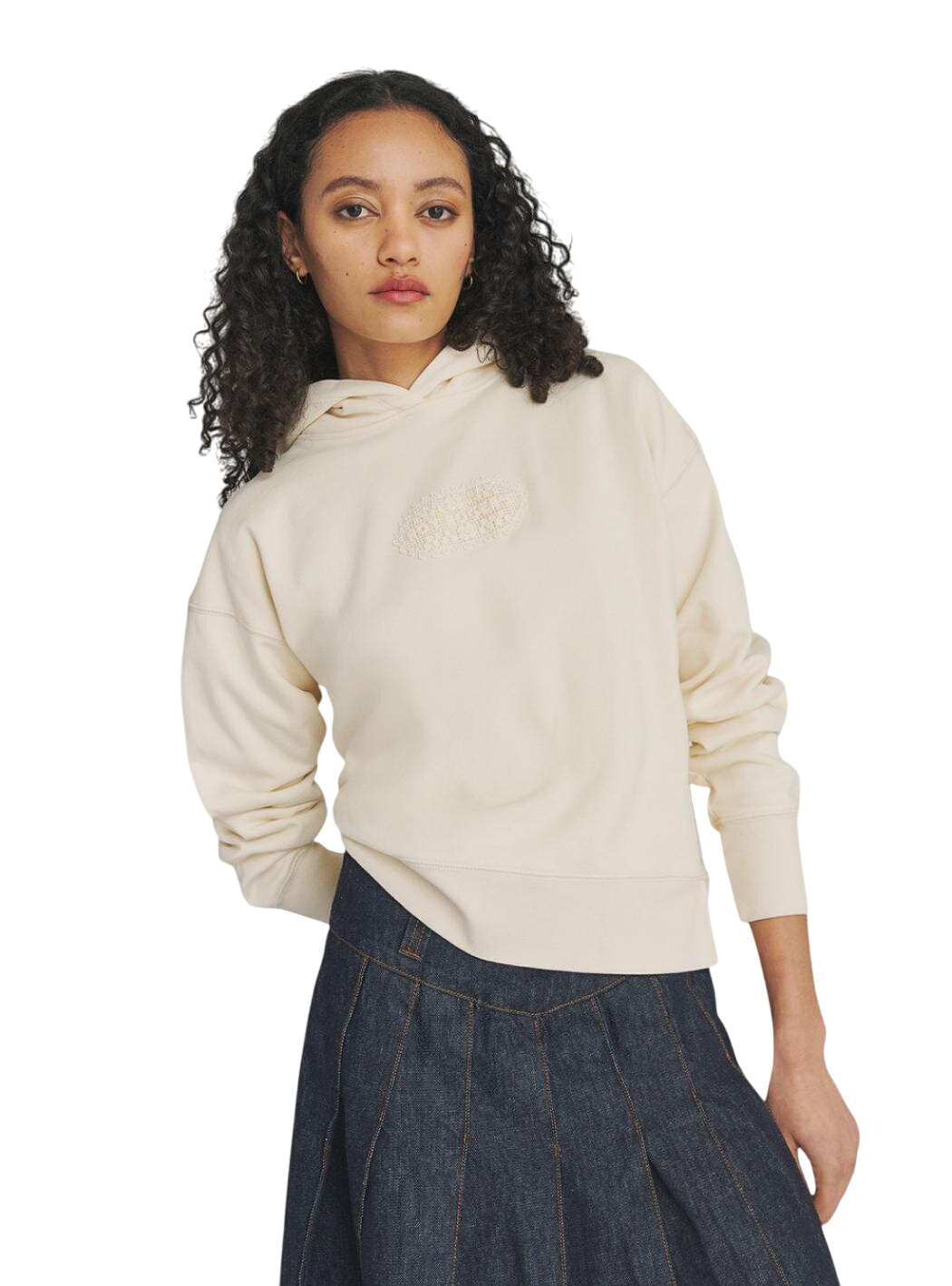 Roy Rogers Roy Roger's Women's Sweater Old Glory Diagonal Sweater Doily Rog0049cp86xxxx C0281 In White