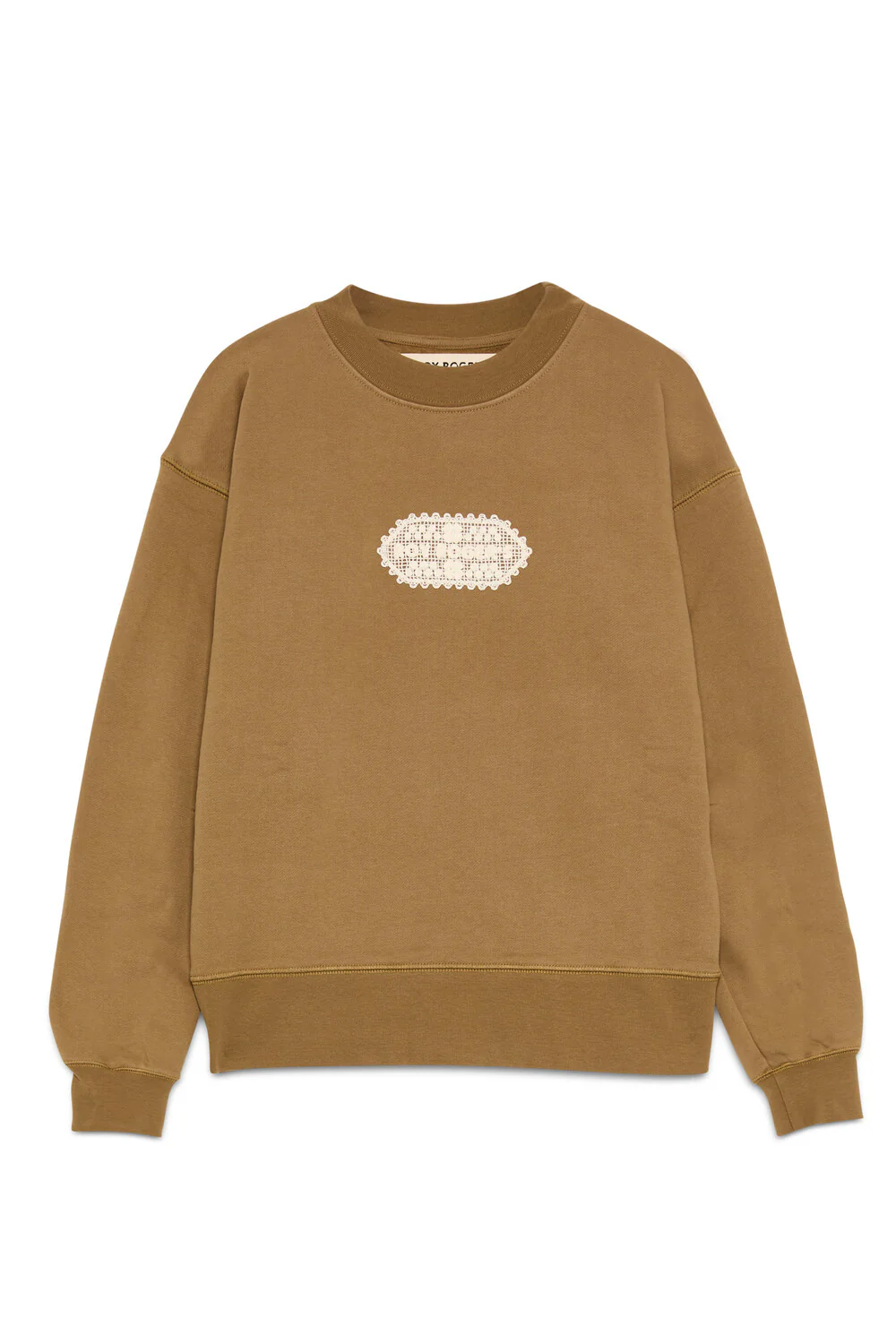 Roy Rogers Women's Sweatshirt Roy Roger's Old Glory Rog0109cp86xxxx-c0183 In Brown