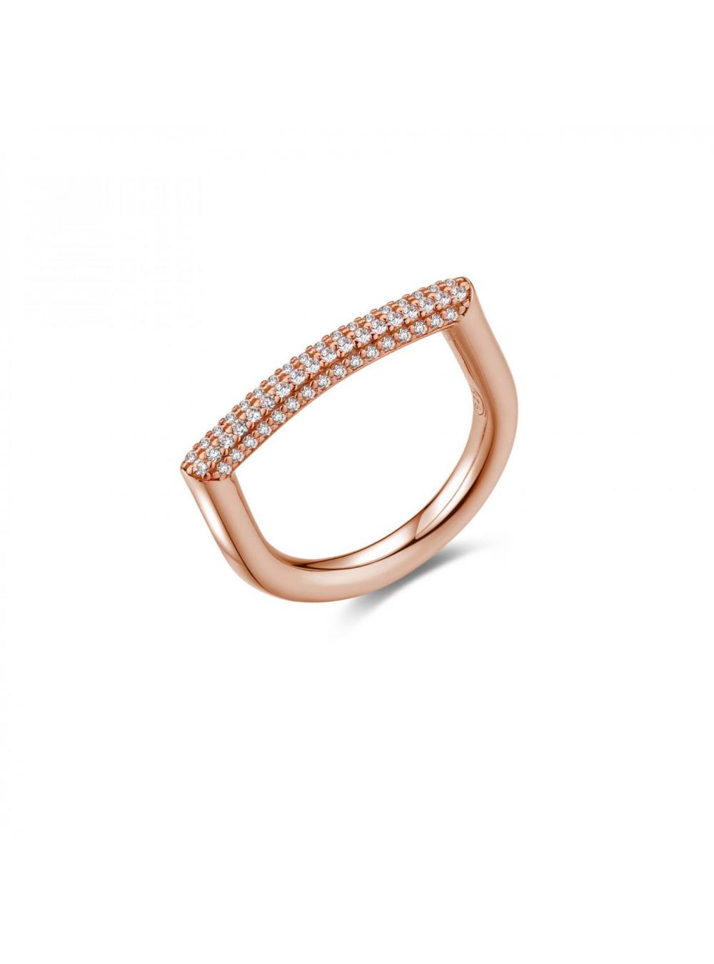 Rosato Ring  White Rzbi34c In Gold