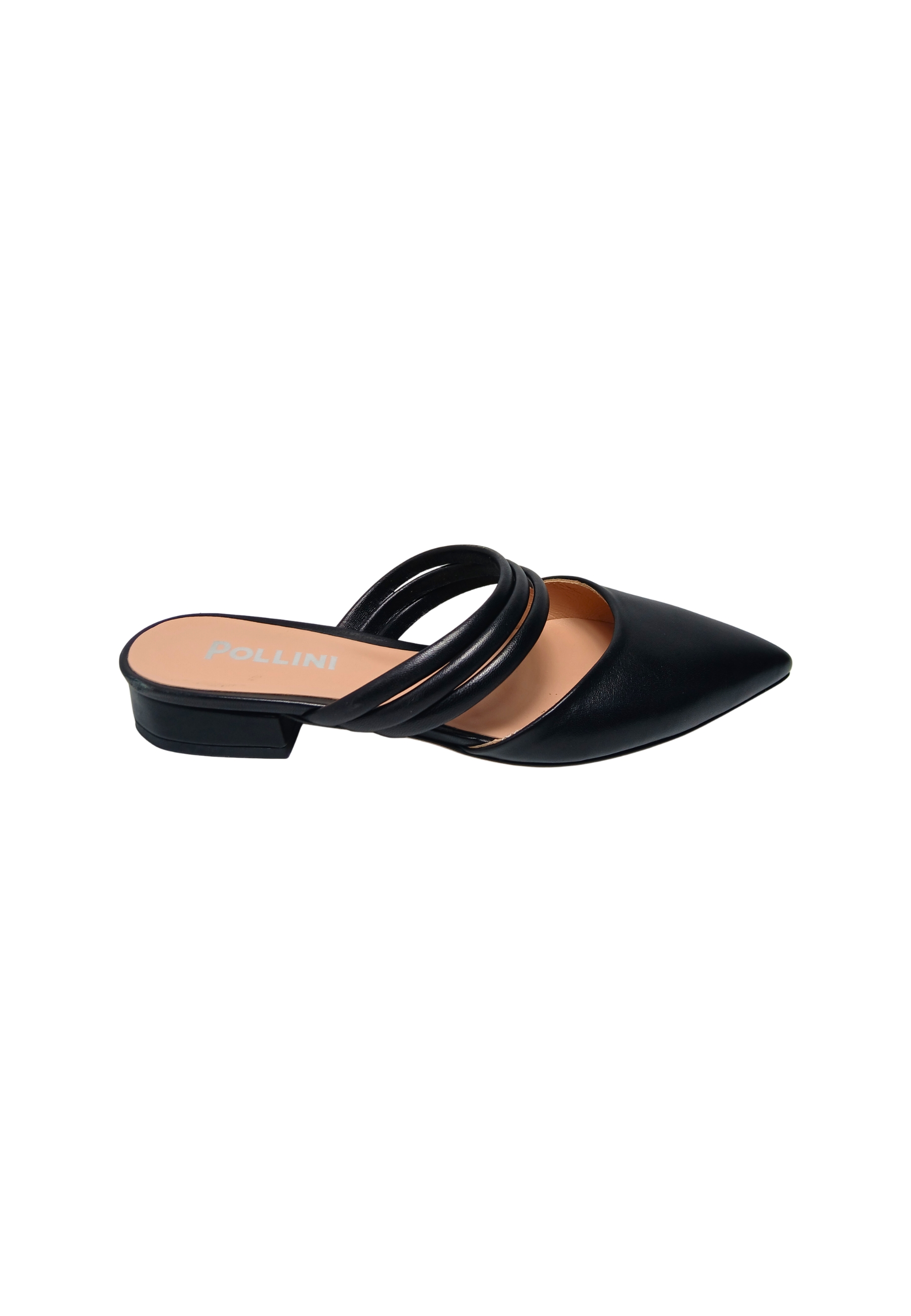 sa11062C9enap000 Pollini Frau Nappa Schwarz