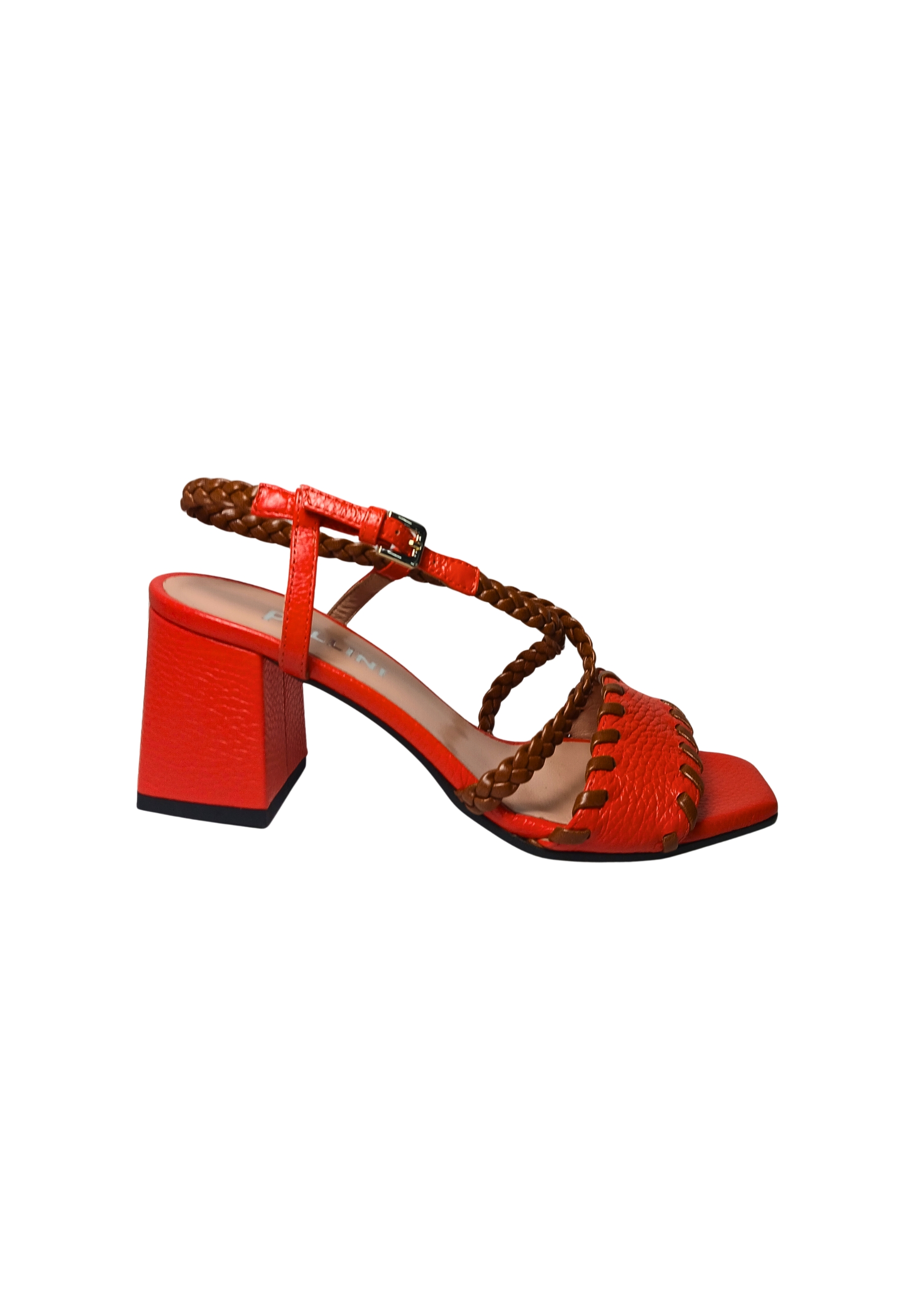 sa16446C0ete345A Pollini Frauen Orange Leder