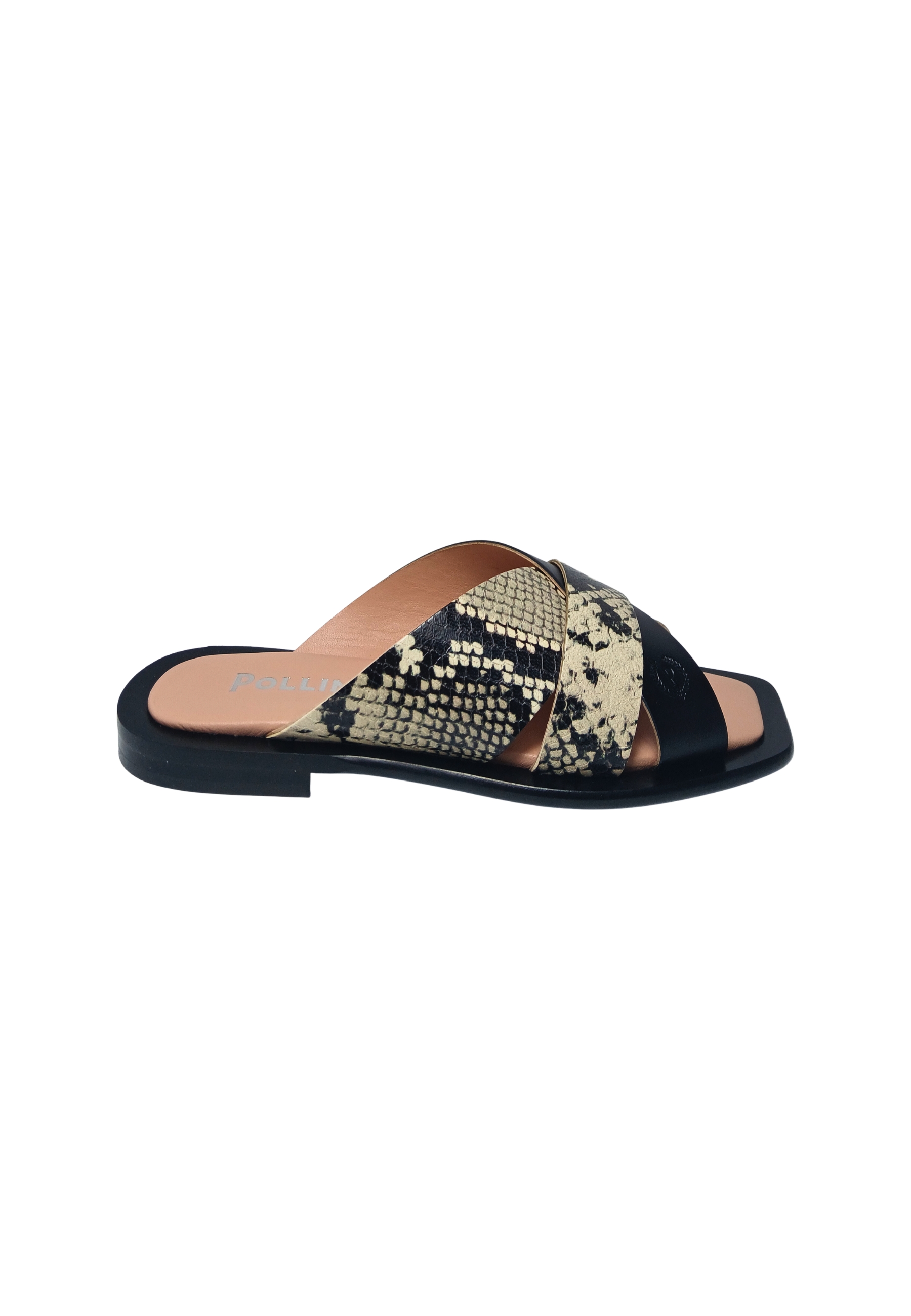 sa28071C9evit95A Pollini Frauen Leder Schwarz