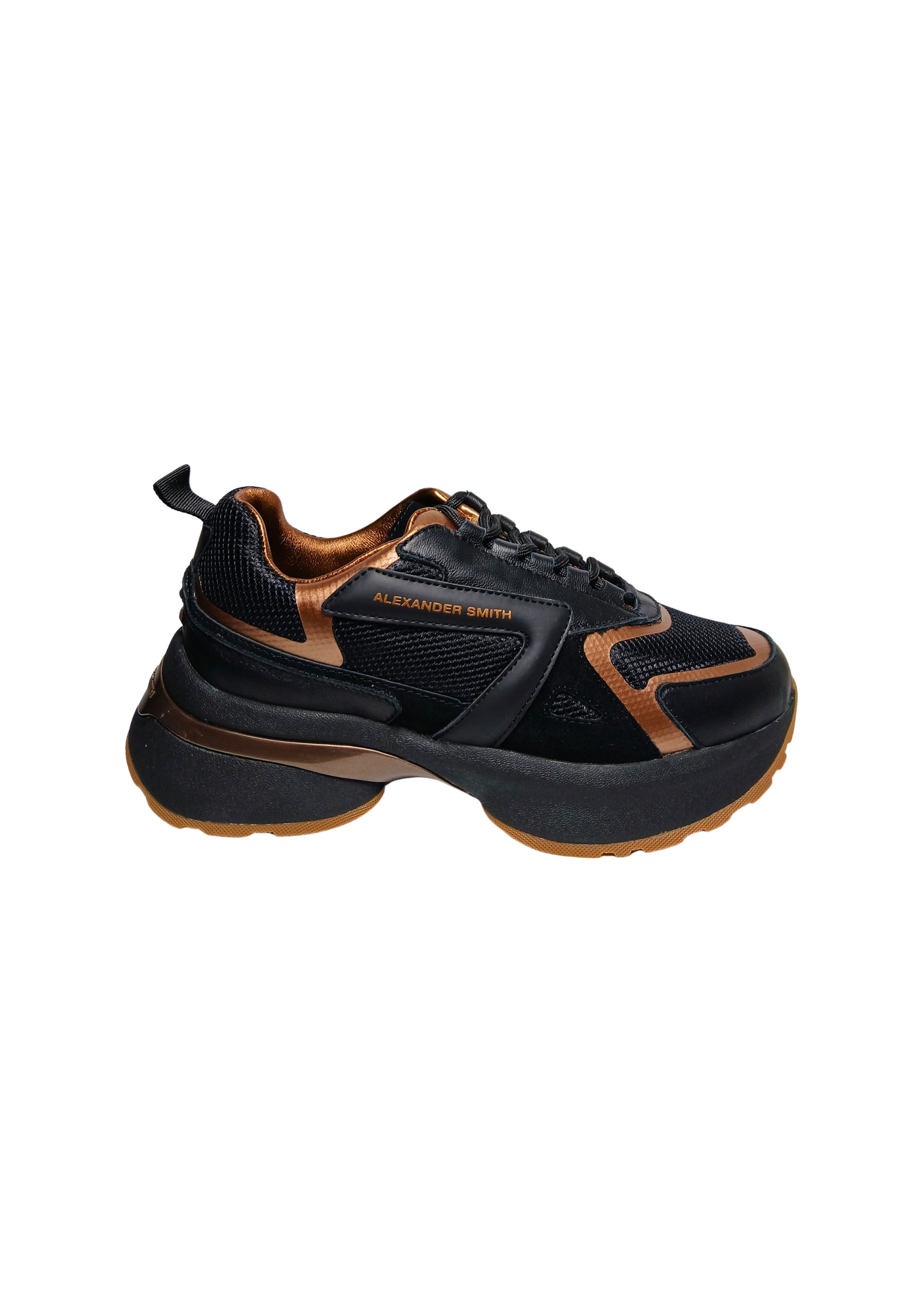 SAW_1247_BBZ Alexander Smith Donna Pelle Nero 