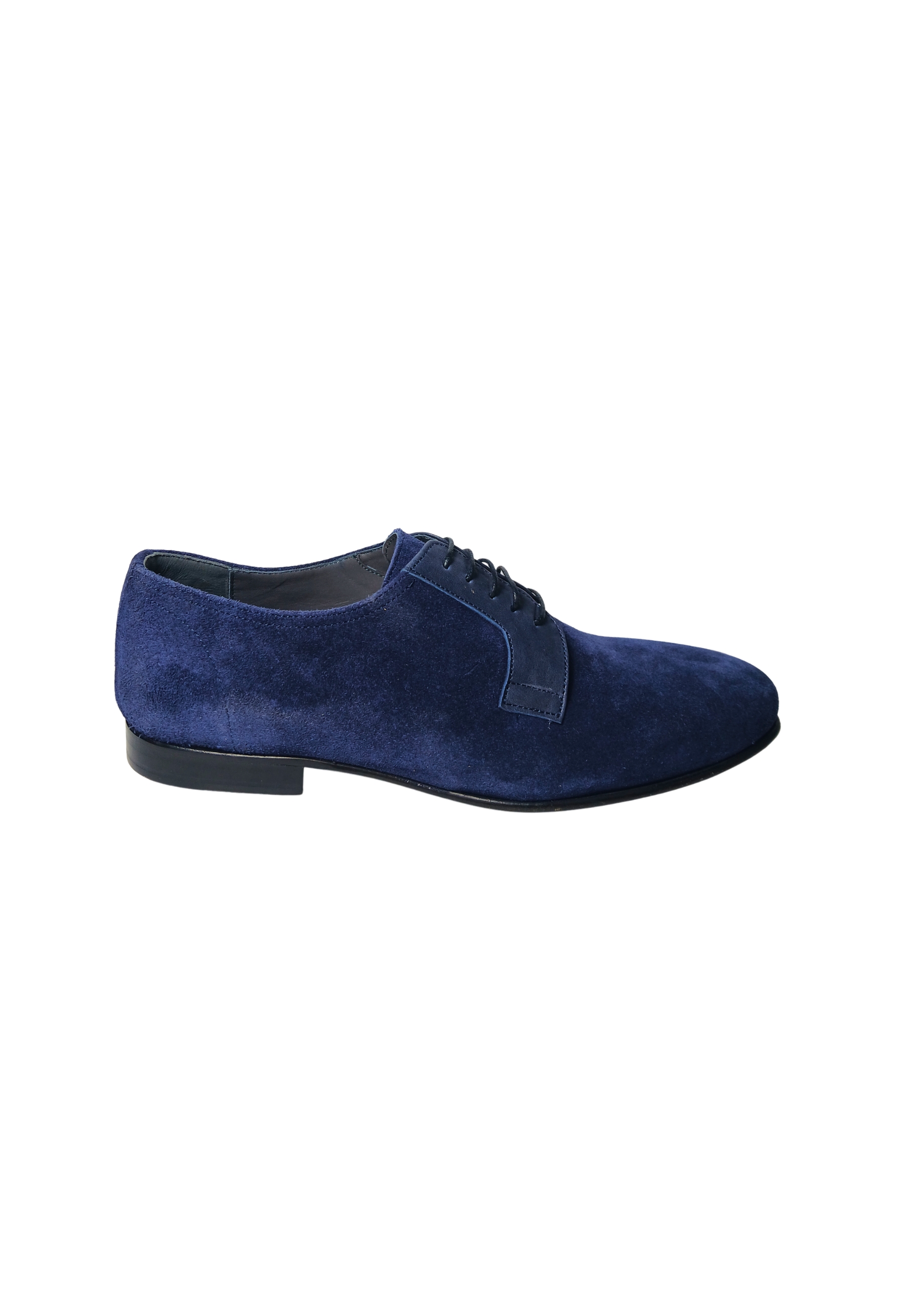 sb10152C0euc0750 Pollini Herren Suede Blue