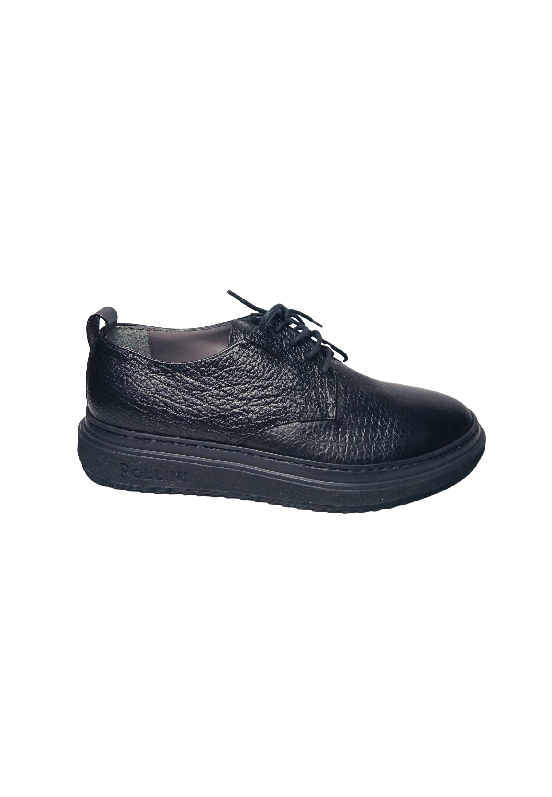 sb10173gofuf0000 Pollini Herren Leder Schwarz