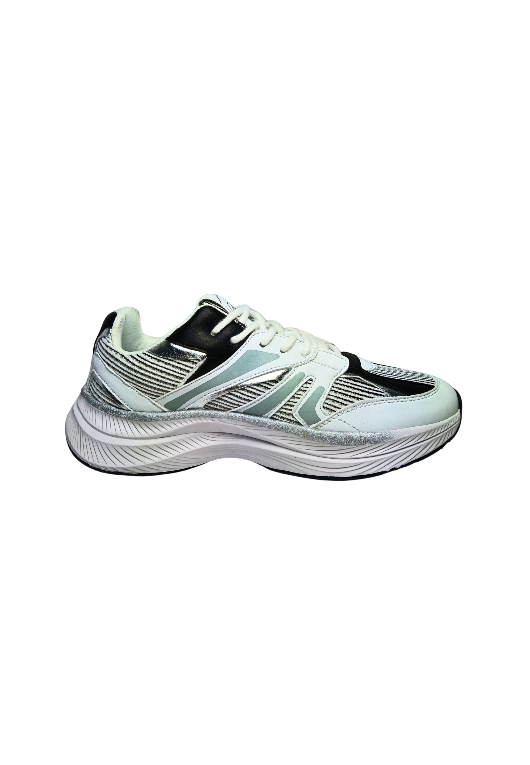 Shoes Adult unisex Missoni Sport Silver sports sneakers