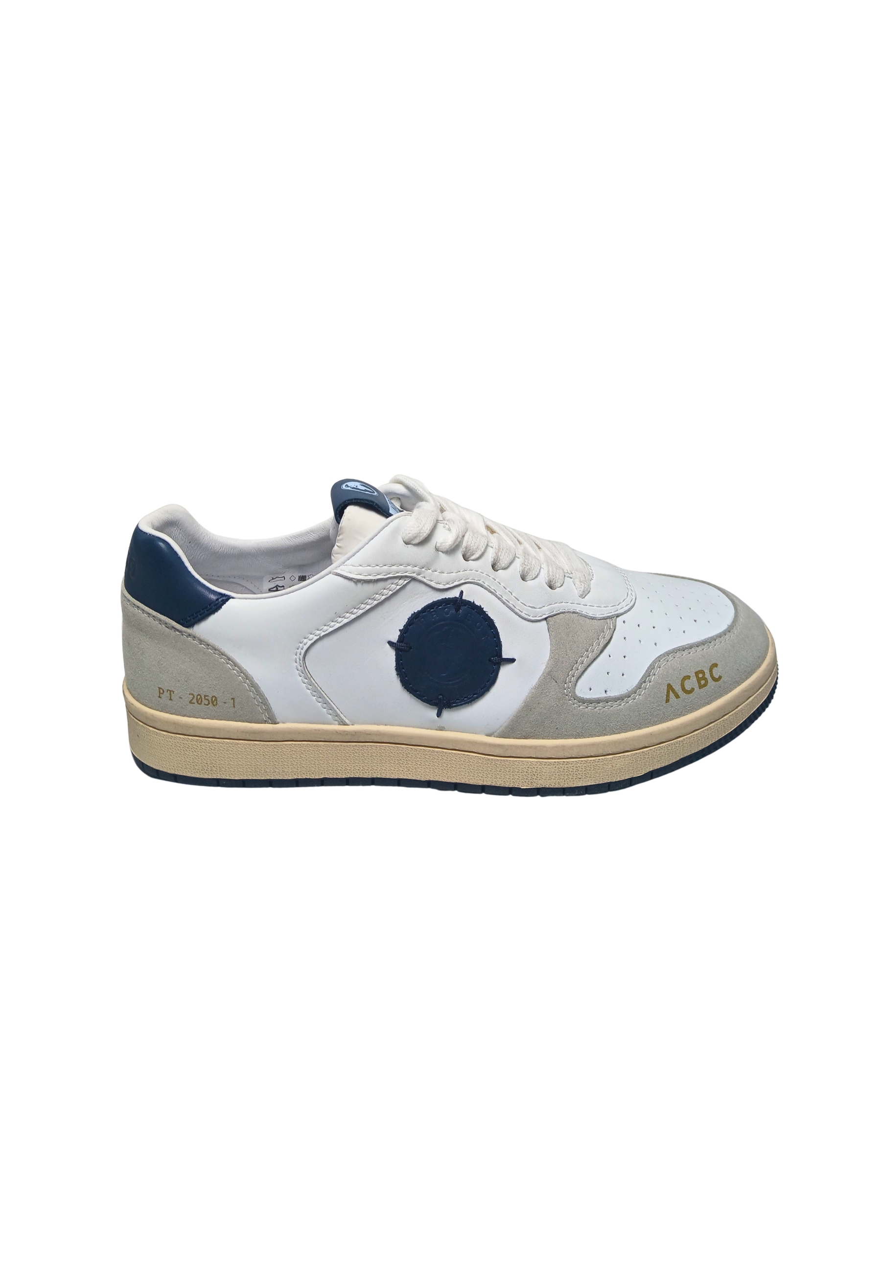 Shpjata_513 Uomo Pelle Blu