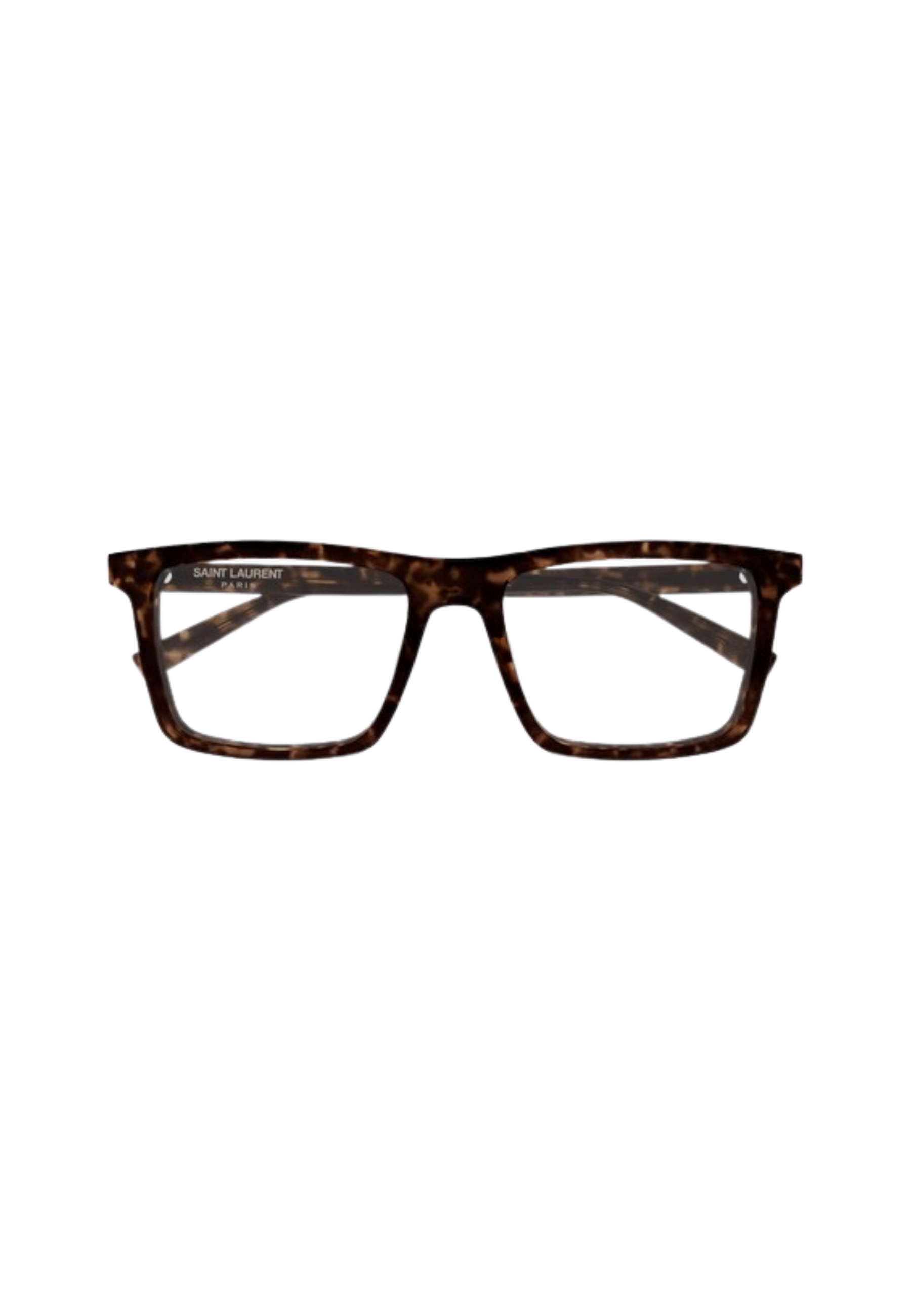 SAINT LAURENT Herren SAINT LAURENT SL 906 002 Optische Fassungen Acetat Havanna Transparent Quadratisch