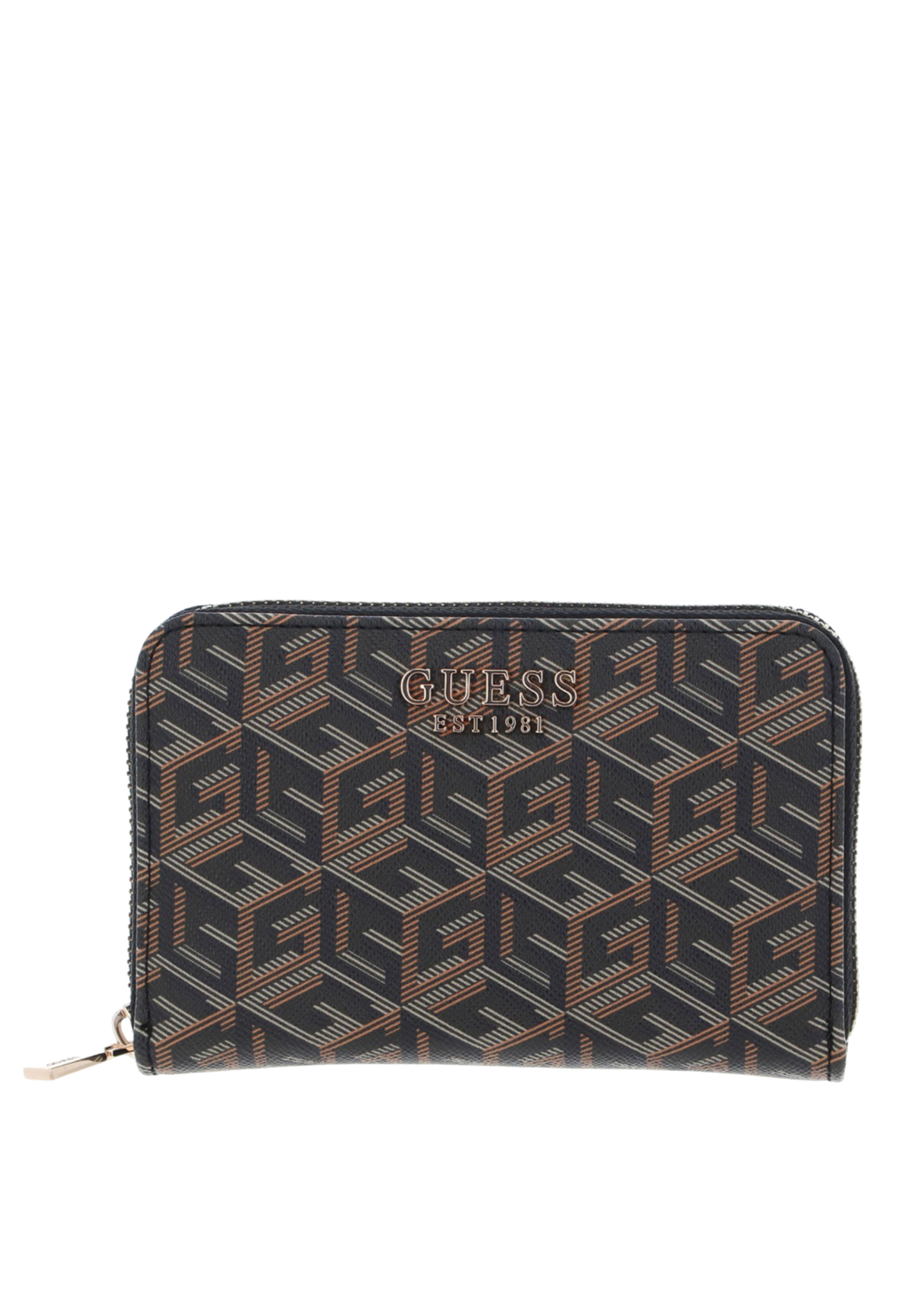 LAUREL SLG LARGE ZIP Woman Guess swcu8500400-bkg Multicolor