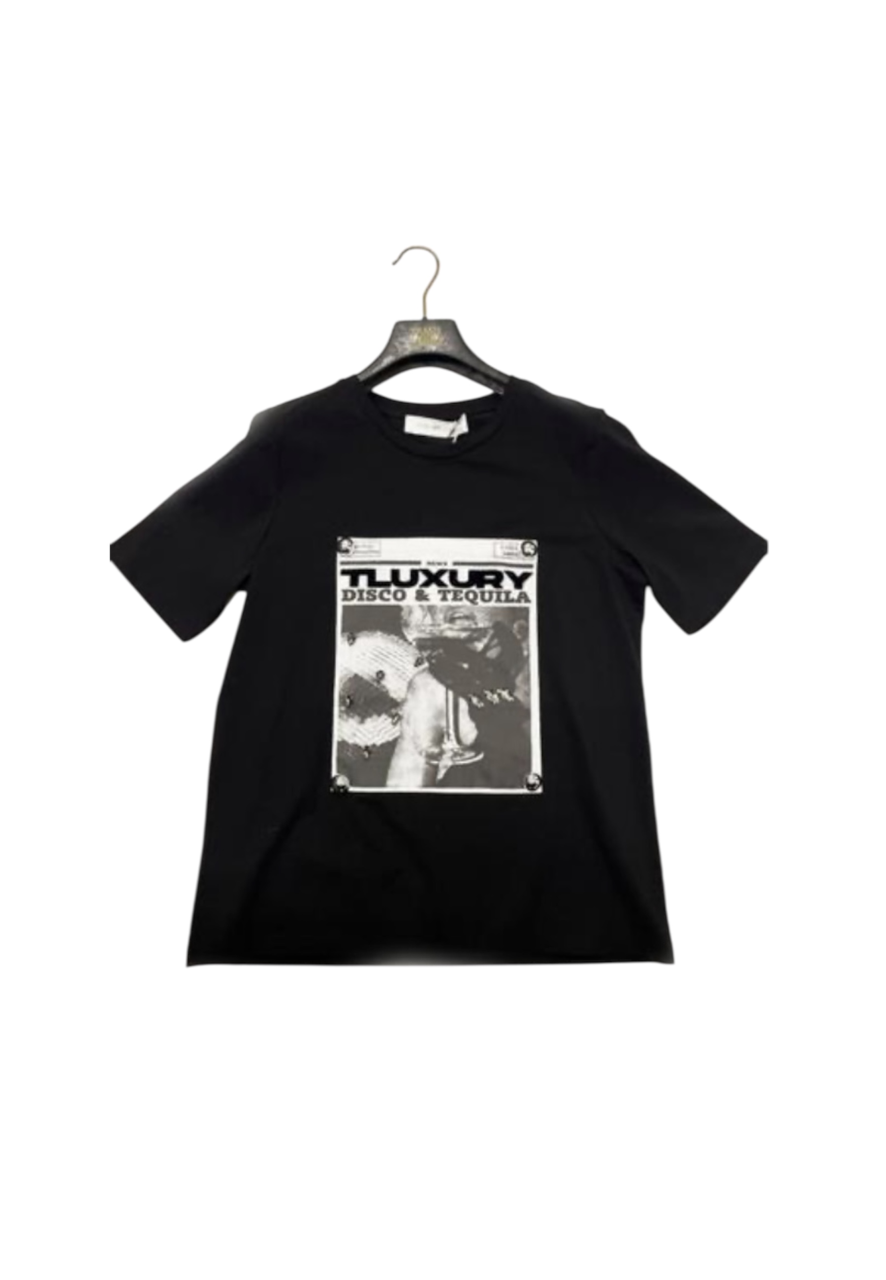 T-shirt with print Woman Trash And Luxury and applications