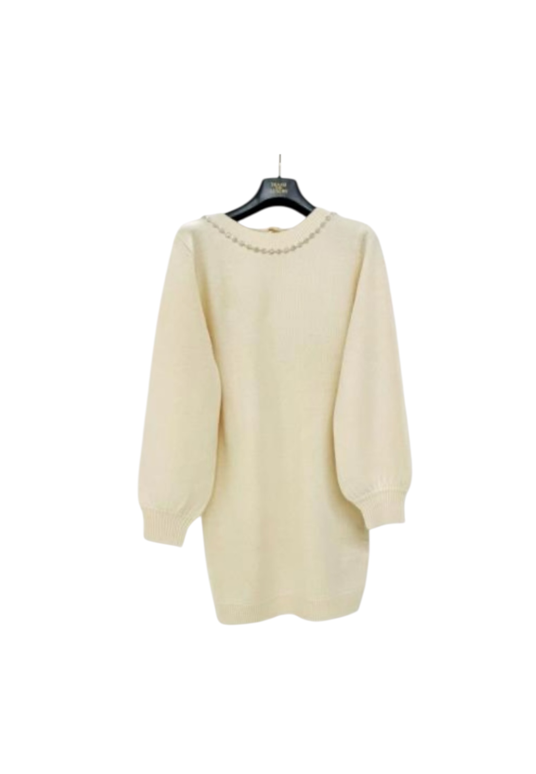 Women's Short Dress Trash And Luxury V-neck with applications