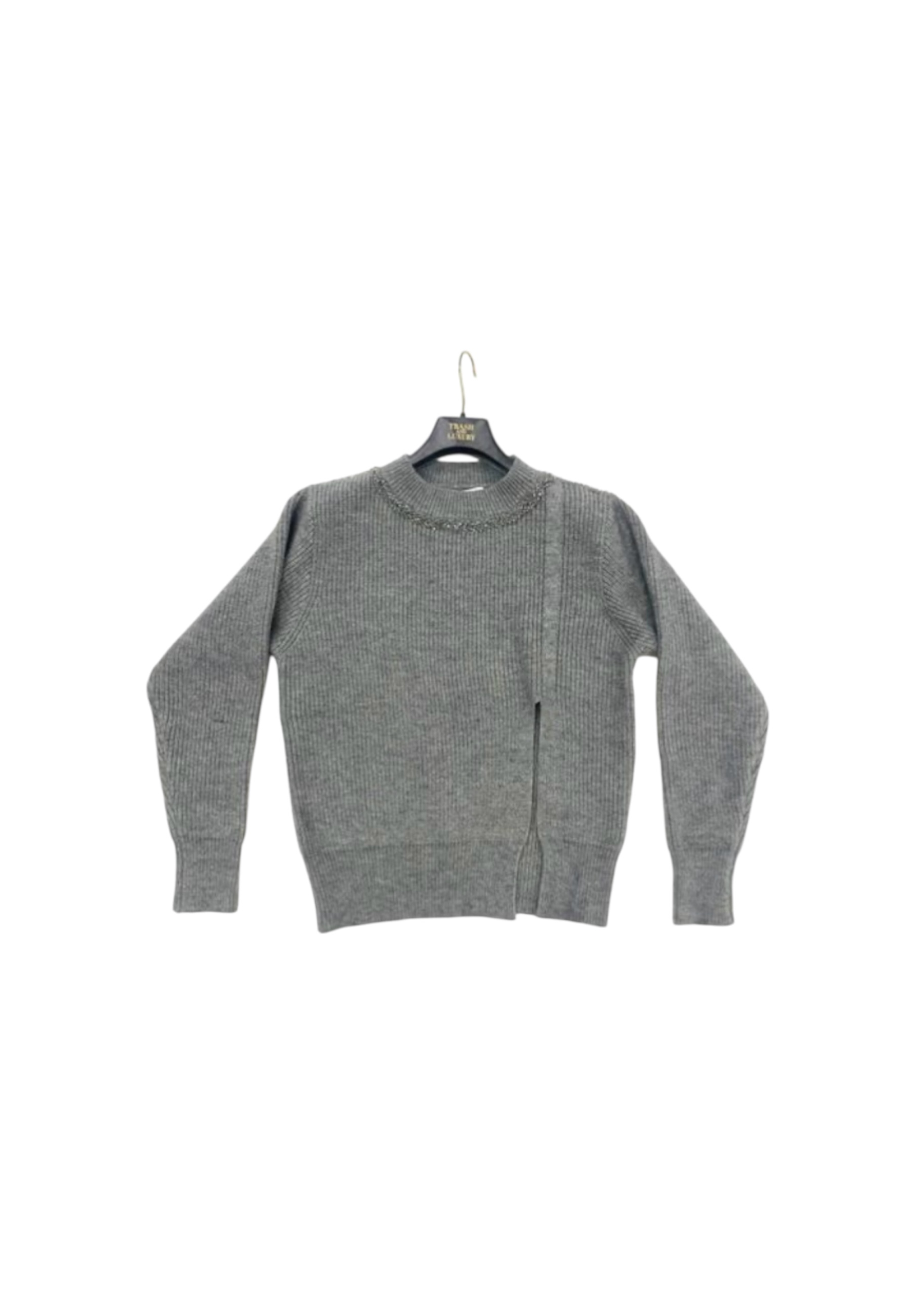 Women's sweater Trash And Luxury with swarosky