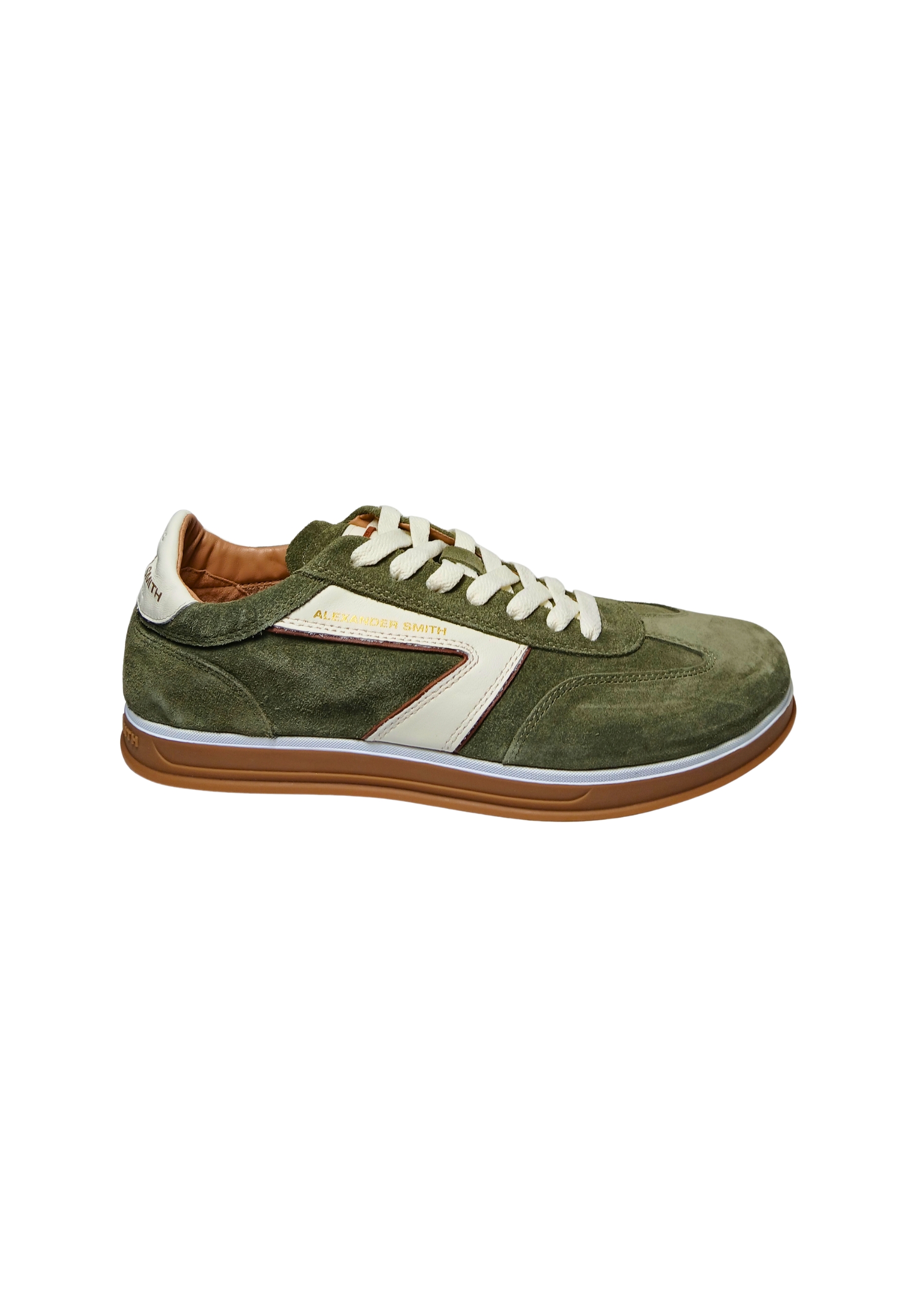 TMM_3350_MTF Alexander Smith Uomo Camoscio Verde 