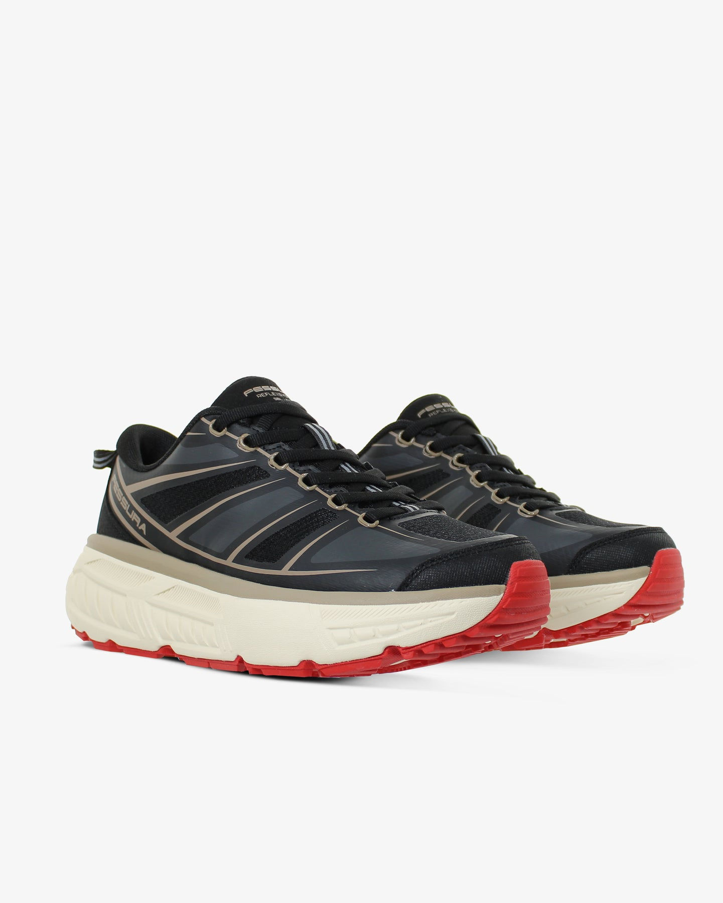 Fessura Women's Sneaker  Trail-sbl07-blackland Multicolor In Multi