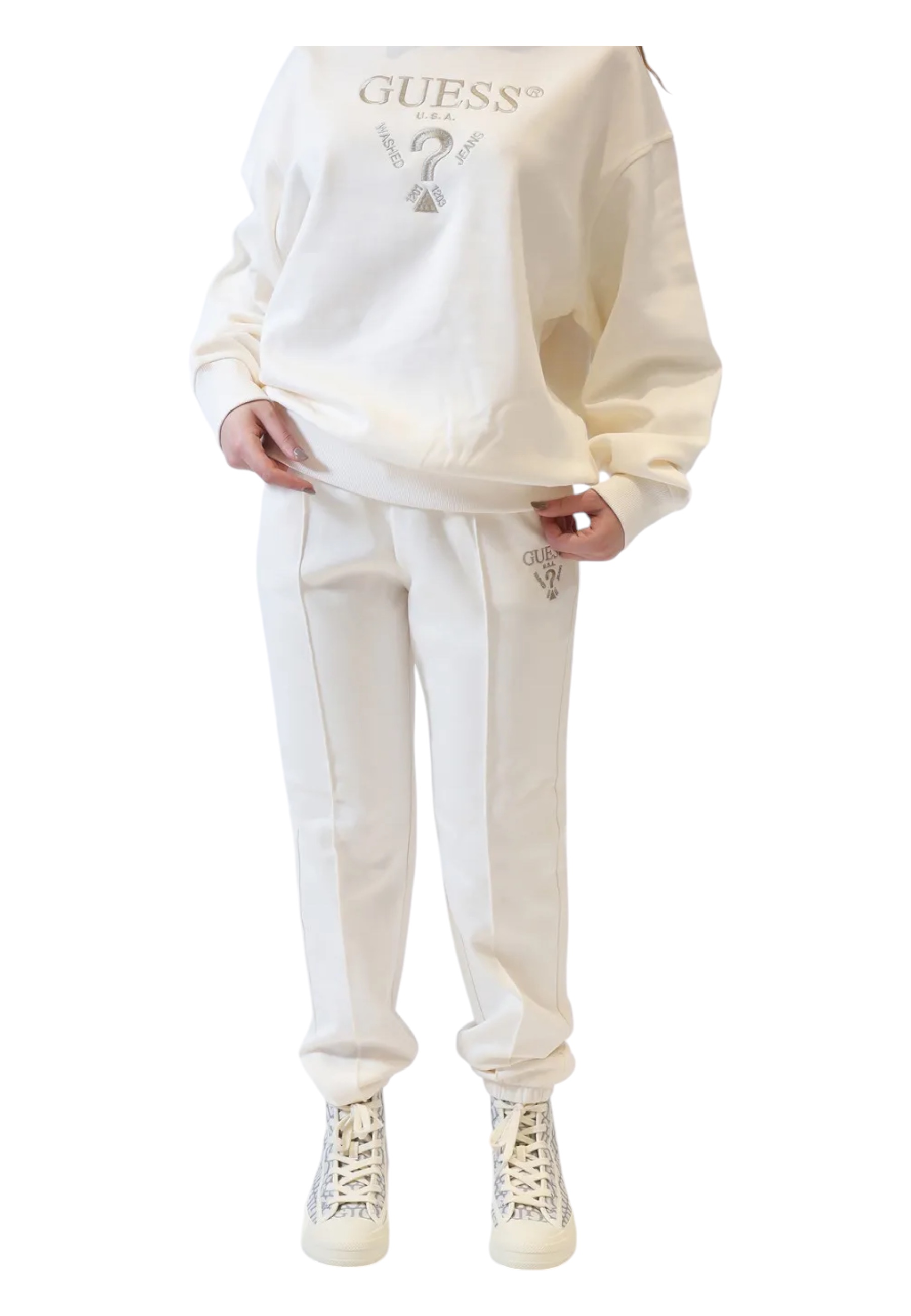 Women's trousers Guess Activewear Regular Fit suit