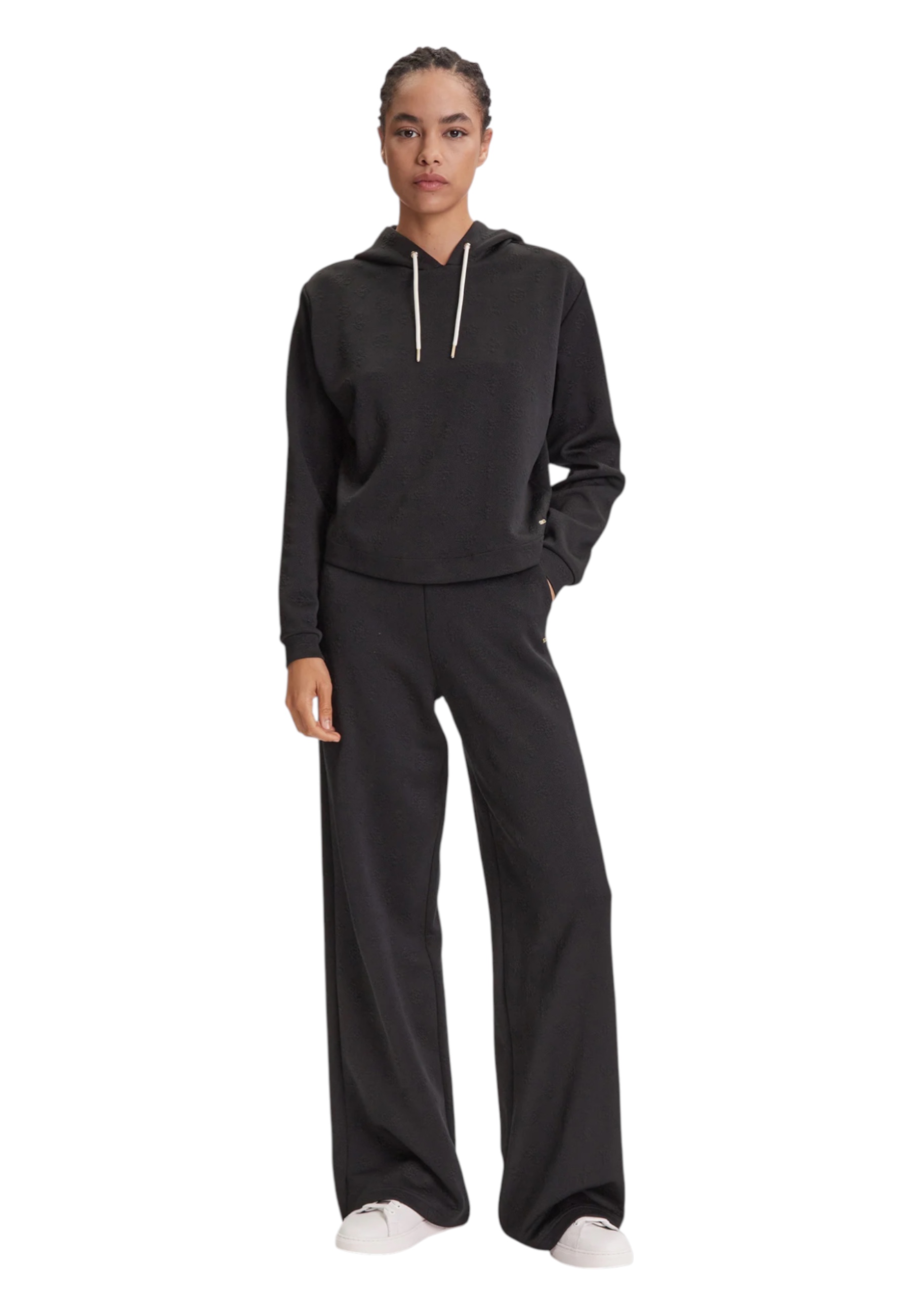 Women's wide leg sports trousers with logo Guess Activewear