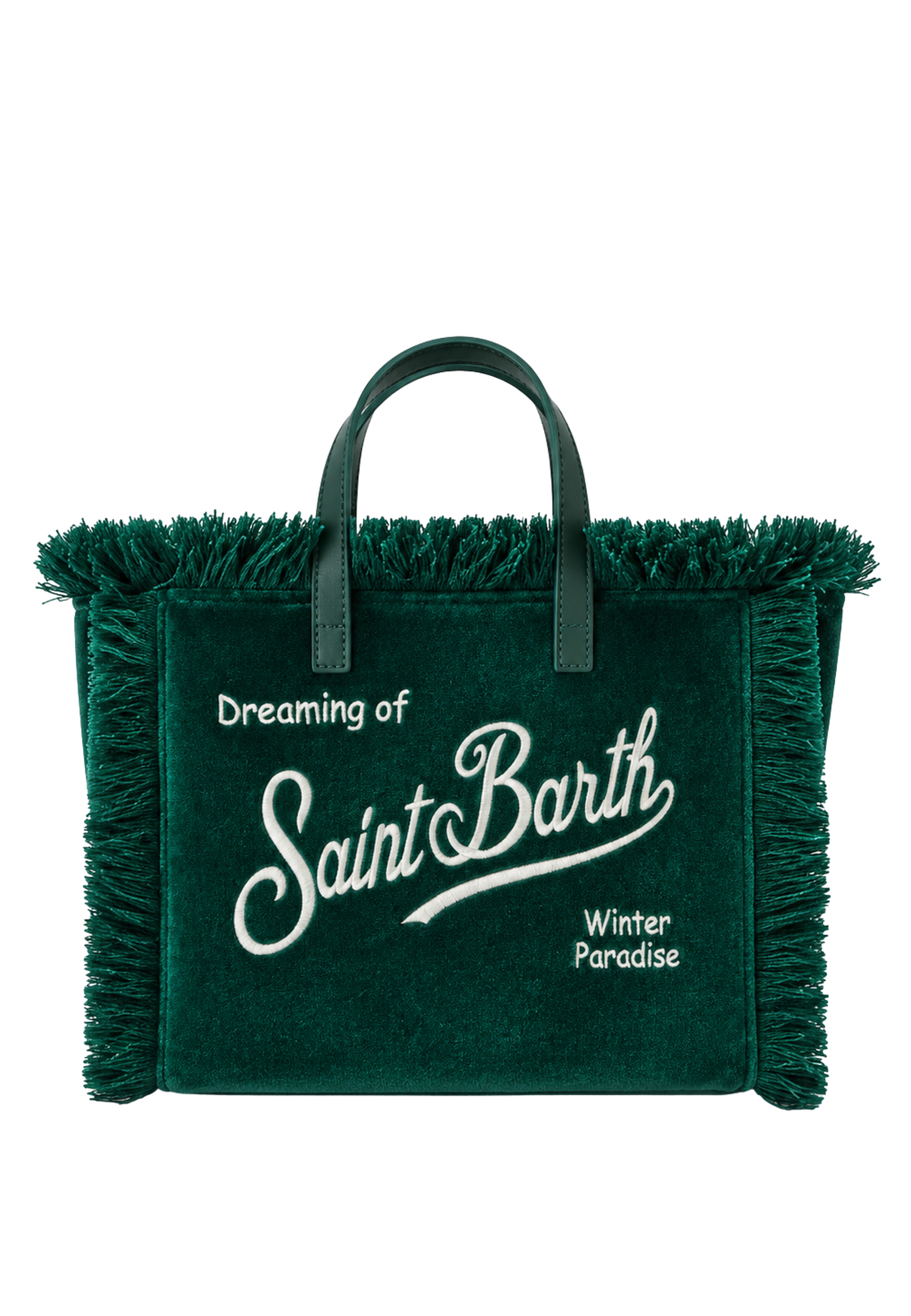 BORSA MINI VERDE SAINT BARTH CON TRACOLLA 