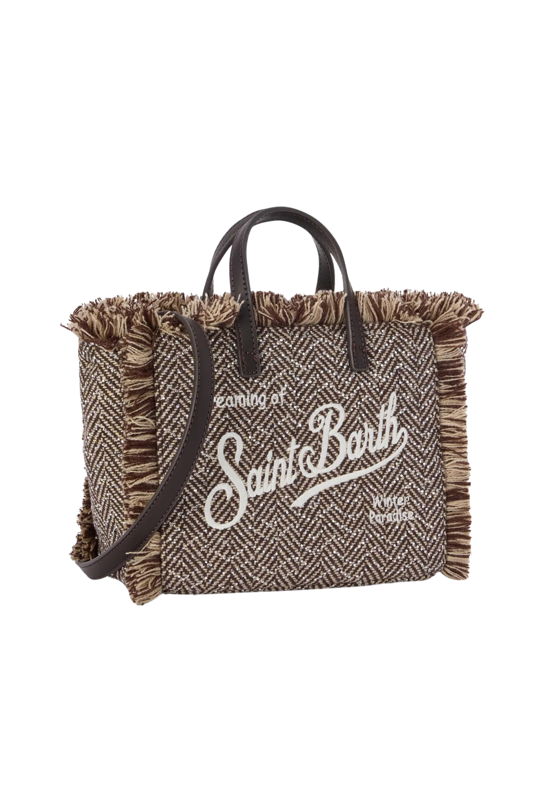 borsa mini SAINT BARTH strass 