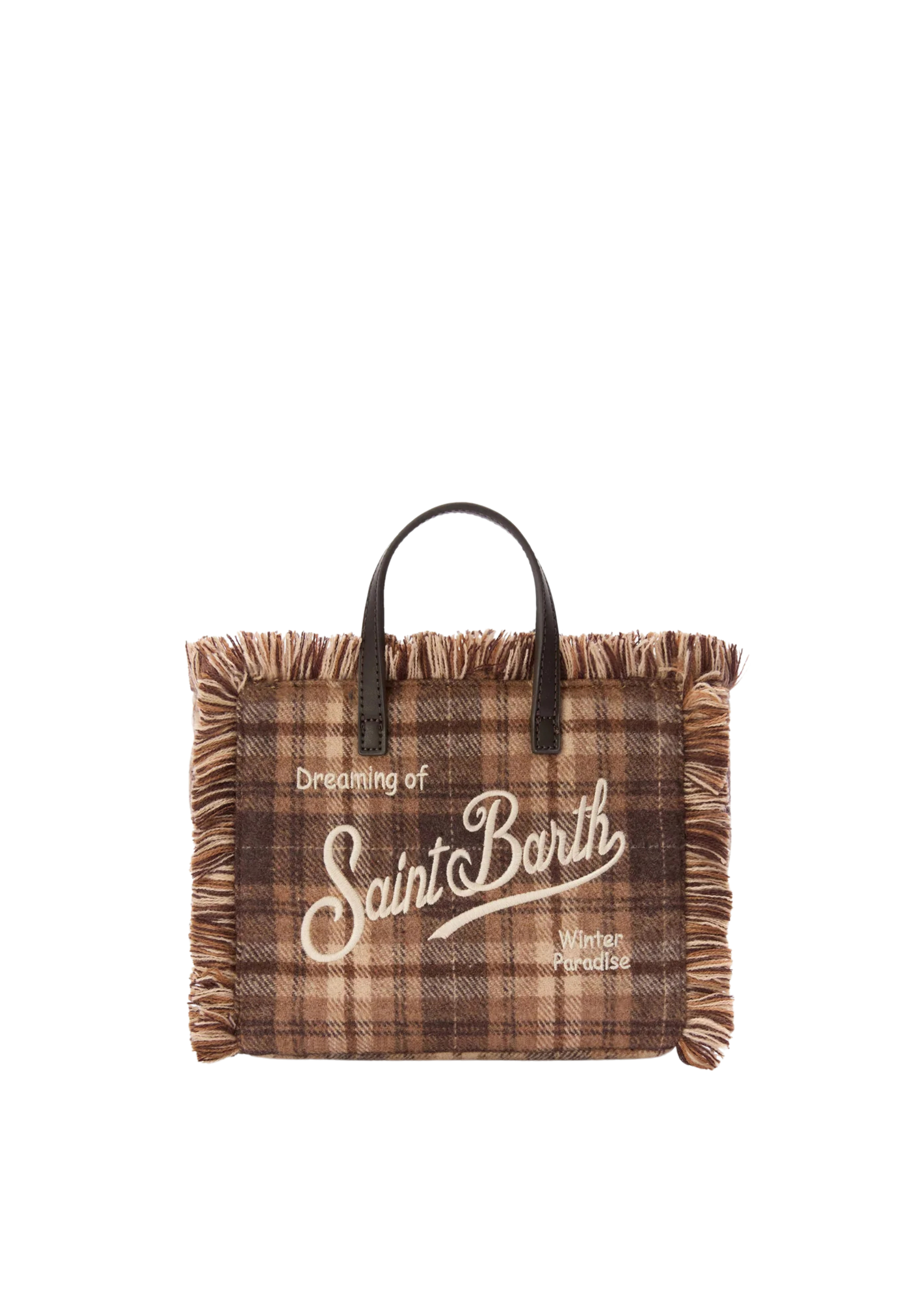 BORSA MINI SAINT BARTH TARTAN 1812EMB 