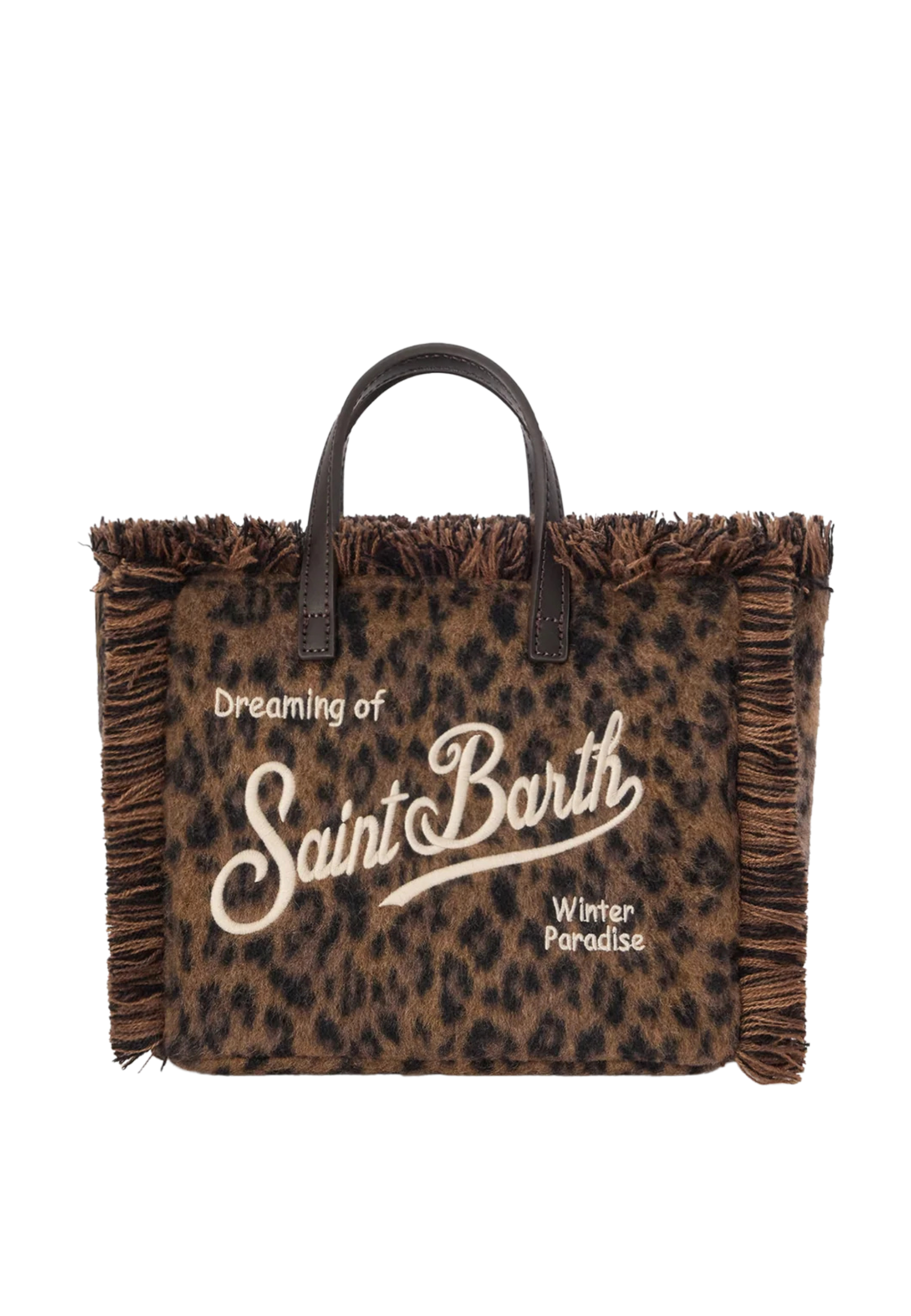 grote zak Saint Barth leopader