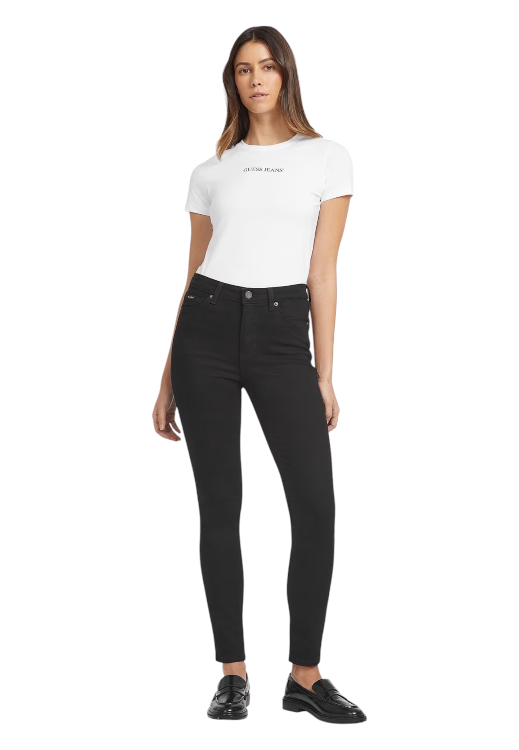 Women's trousers Guess Jeans High Life Skinny