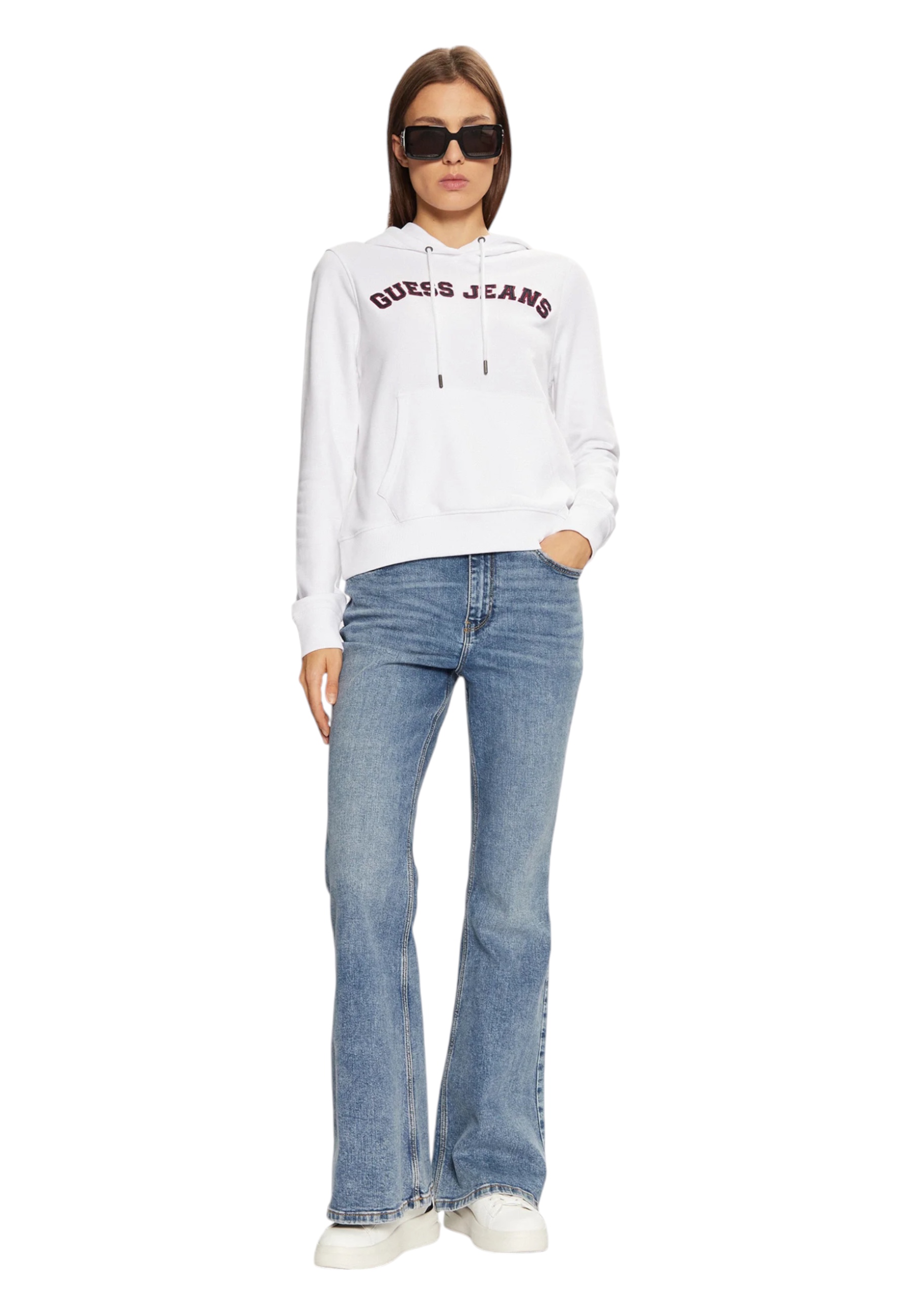 Women's Hoodie Guess Jeans Regular Fit